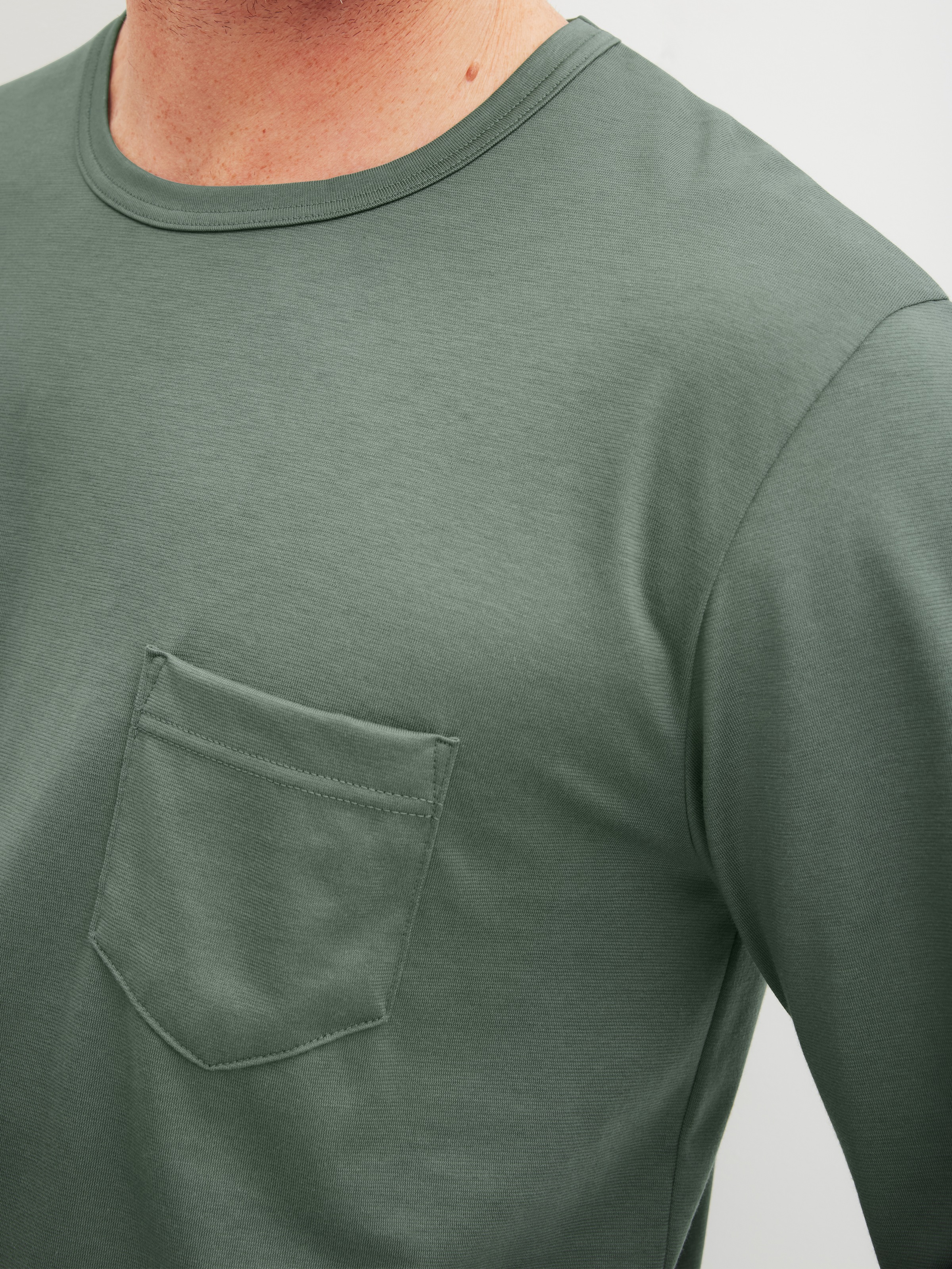 CALIDA Schlafanzug »Relax Imprint 1« 2 tlg. Langarm-Shirt & Hose mit geradem Bein