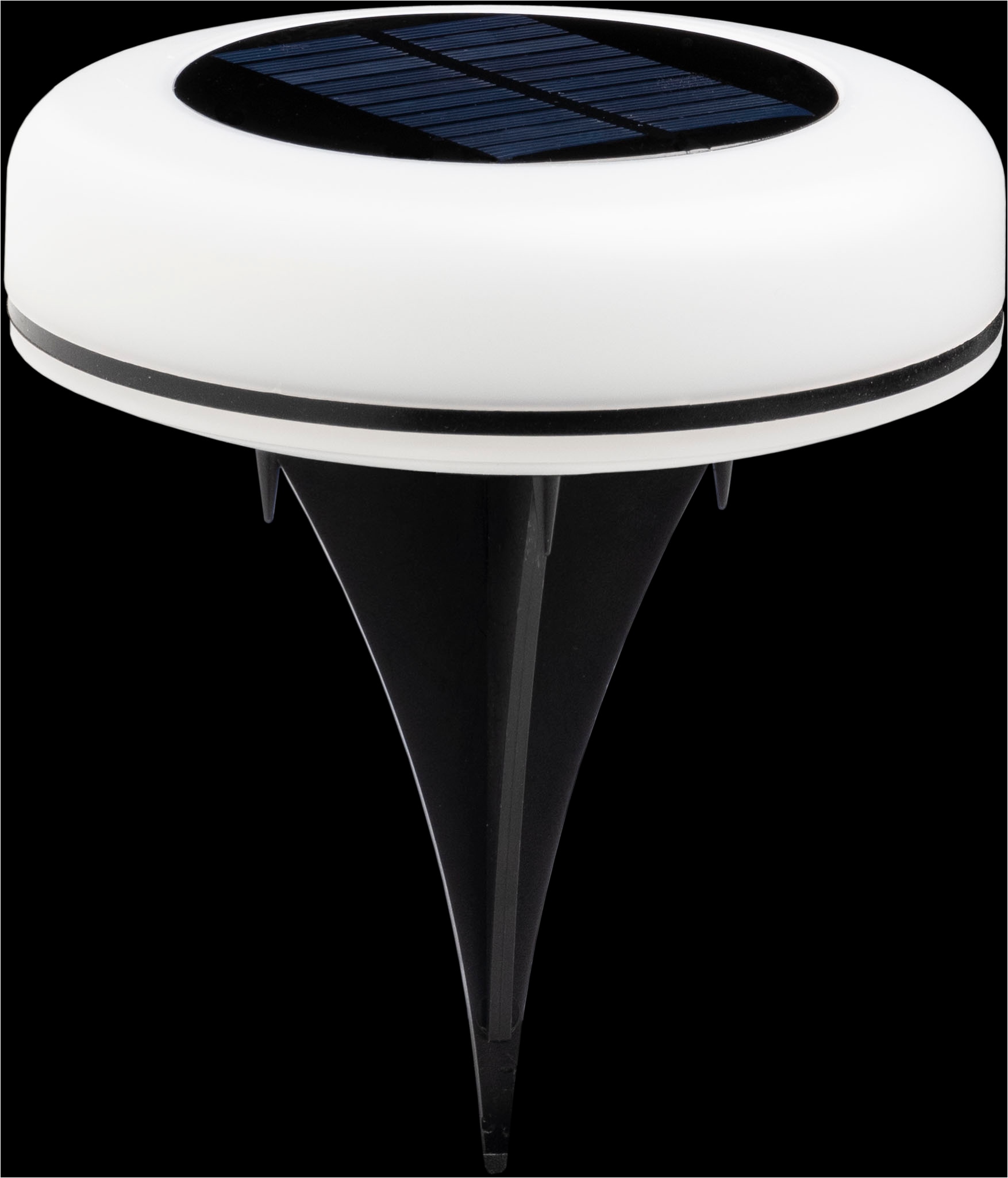 LUXFORM Gartenleuchte »Luxform Solar Leshy«, Leuchtmittel LED-Modul | LED fest integriert, RGB-Gartenleuchte, Solarenergie, Smarthome, kabellos