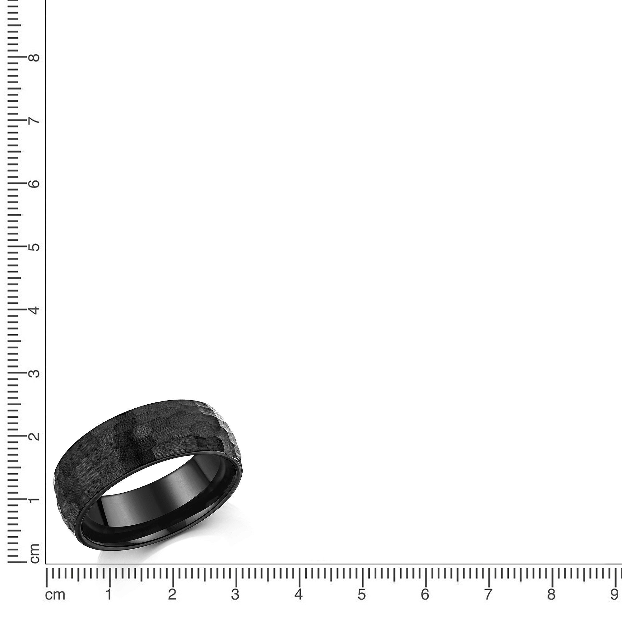 Zeeme Fingerring »Wolfram schwarz«