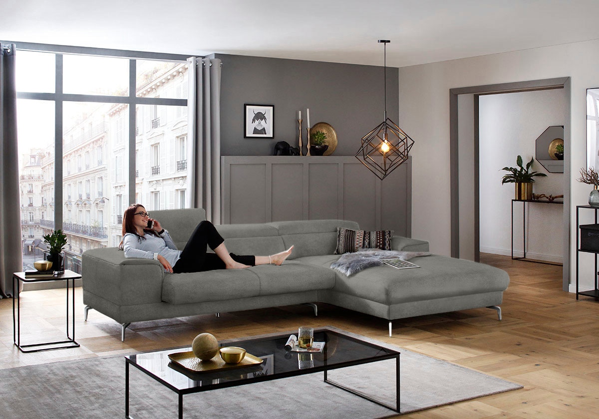 W.SCHILLIG Ecksofa "piedroo, Designsofa mit tollem Sitzkomfort, bequem und günstig online kaufen