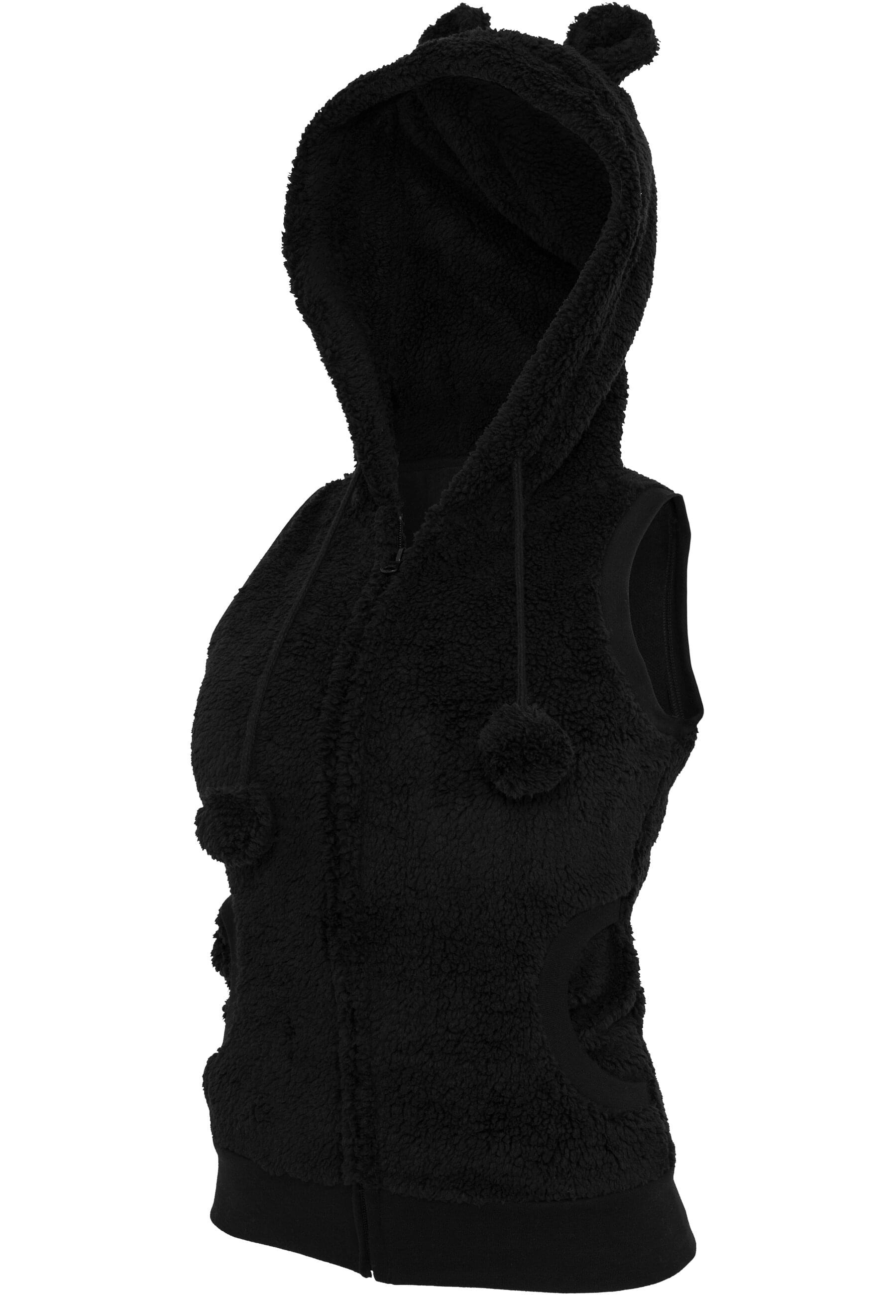 URBAN CLASSICS Jerseyweste »Urban Classics Damen Ladies Teddy Vest«, (1 tlg.)