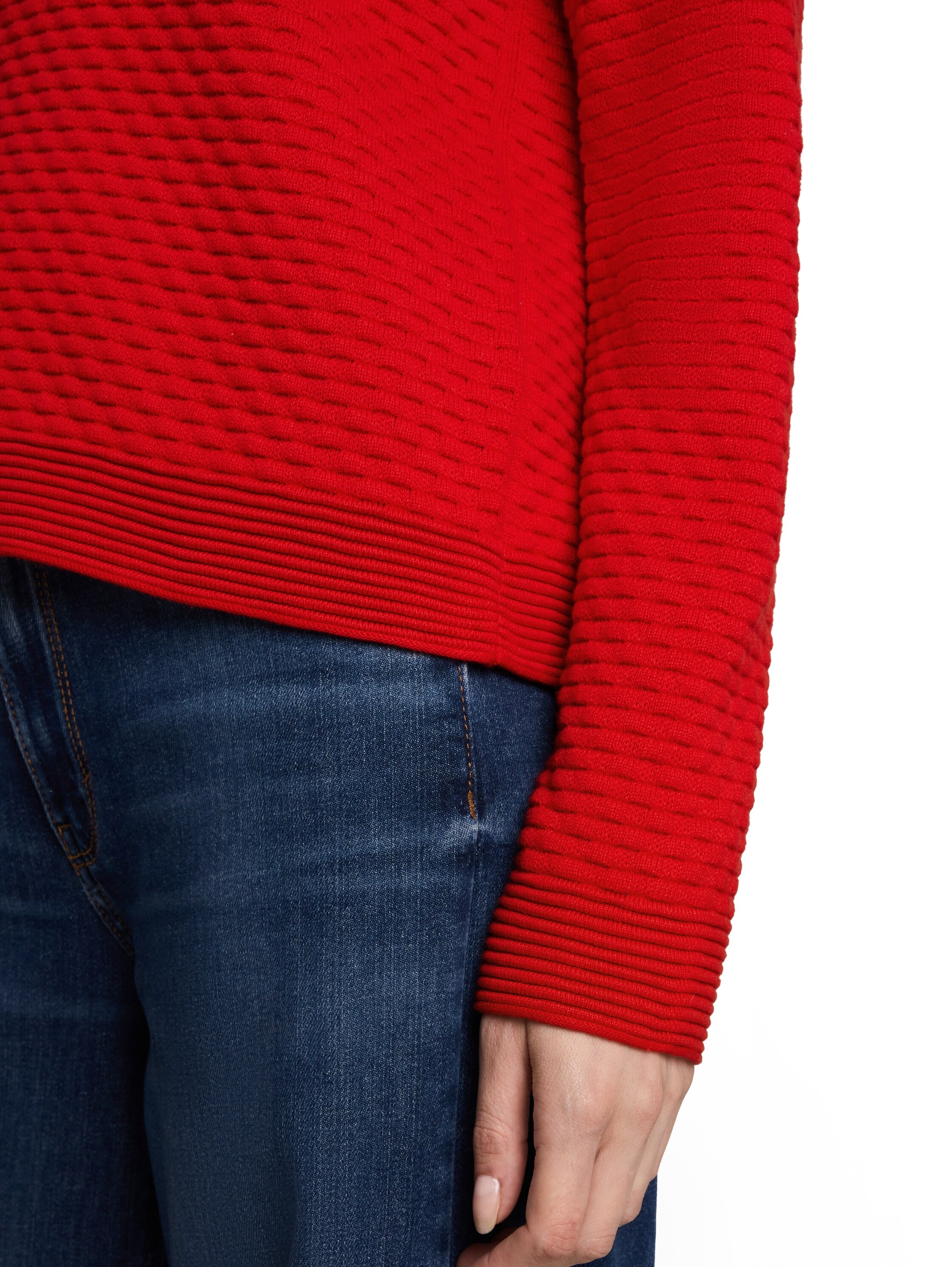 TOM TAILOR Strickpullover »Regular« in feiner Struktur-Optik