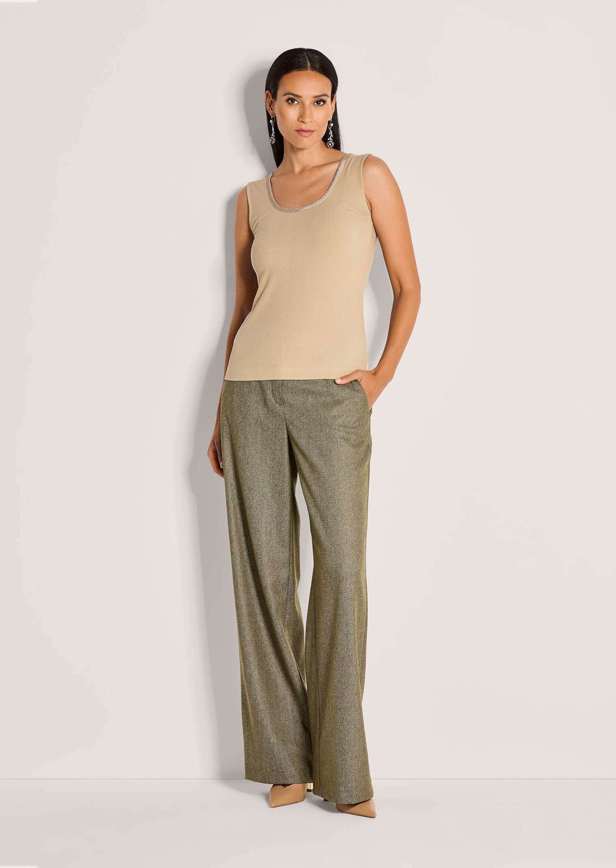 MADELEINE Trägertop »Trägertop Komfortables Top mit Kettendetail«