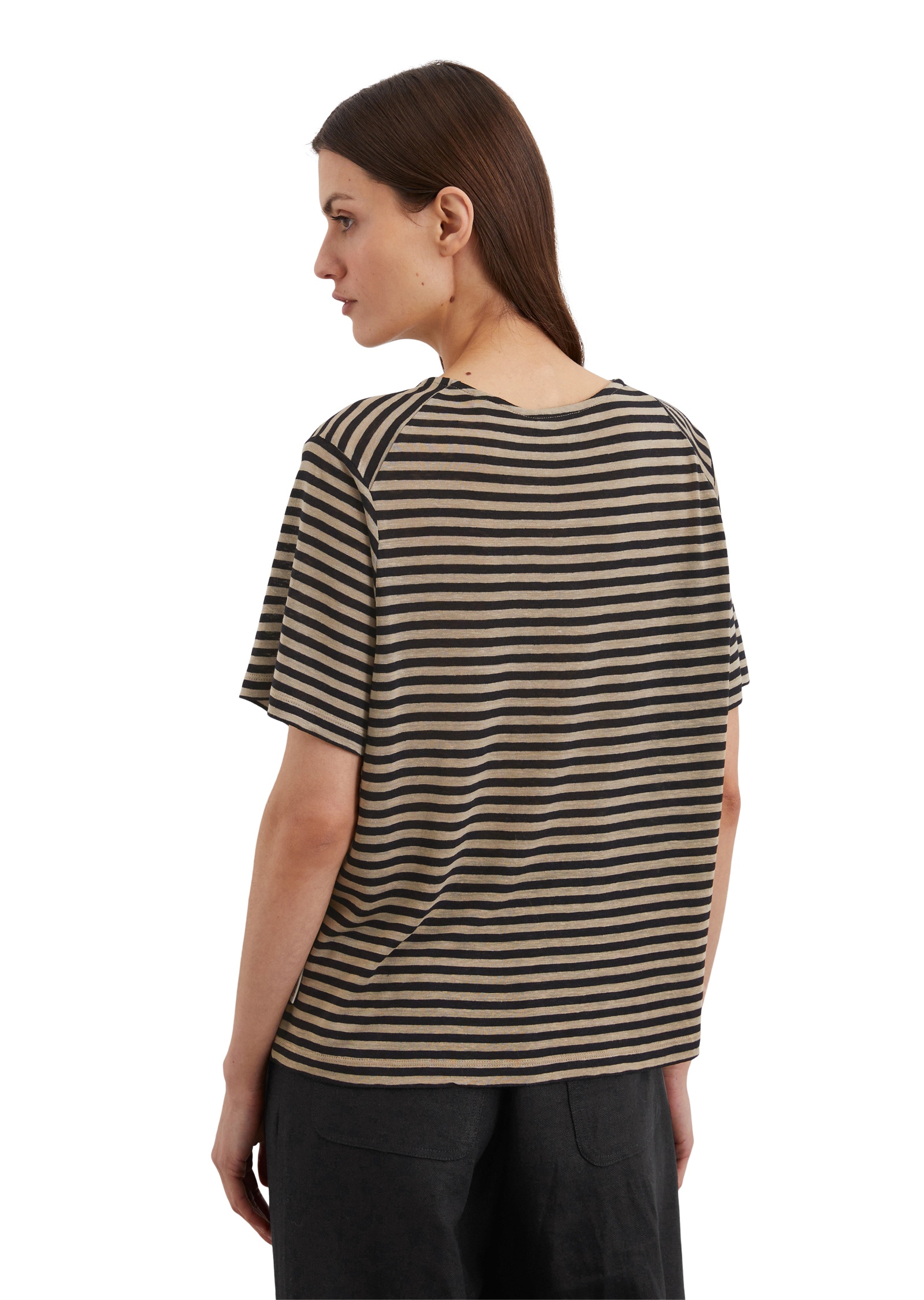 Marc O'Polo T-Shirt »aus TENCEL™ Lyocell-Leinen-Mix«