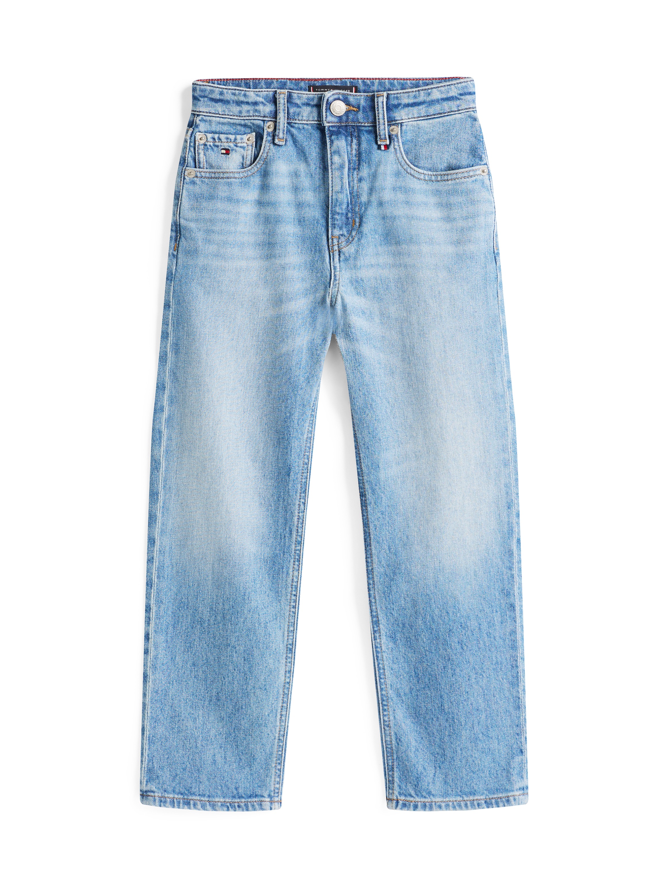 Tommy Hilfiger Stretch-Jeans »SKATER LIGHT WASH DENIM«, für Kinder bis 16 Jahre, Skater-Form