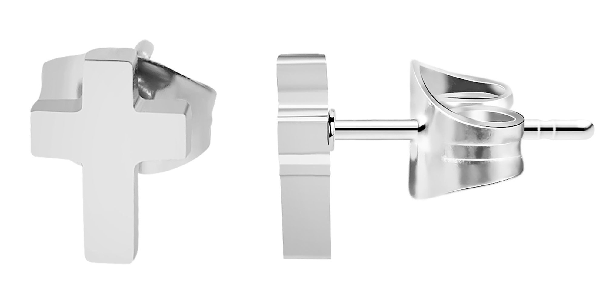 Adelia´s Paar Ohrhänger "Unisex Ohrringe – Ohrstecker aus Edelstahl" Zum Ve günstig online kaufen