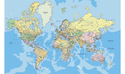 Fototapete »World Map«