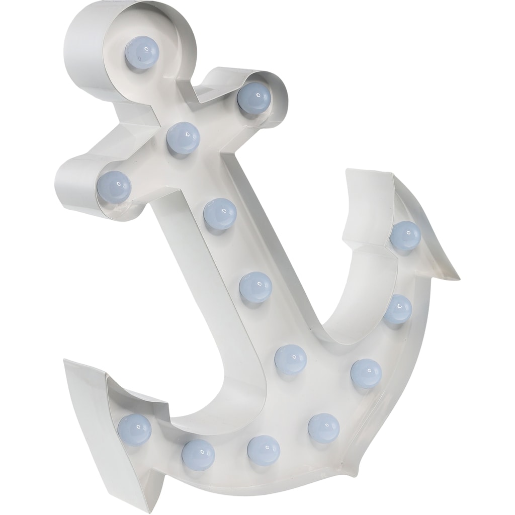 MARQUEE LIGHTS LED Dekolicht »Anchor«, 14 flammig-flammig