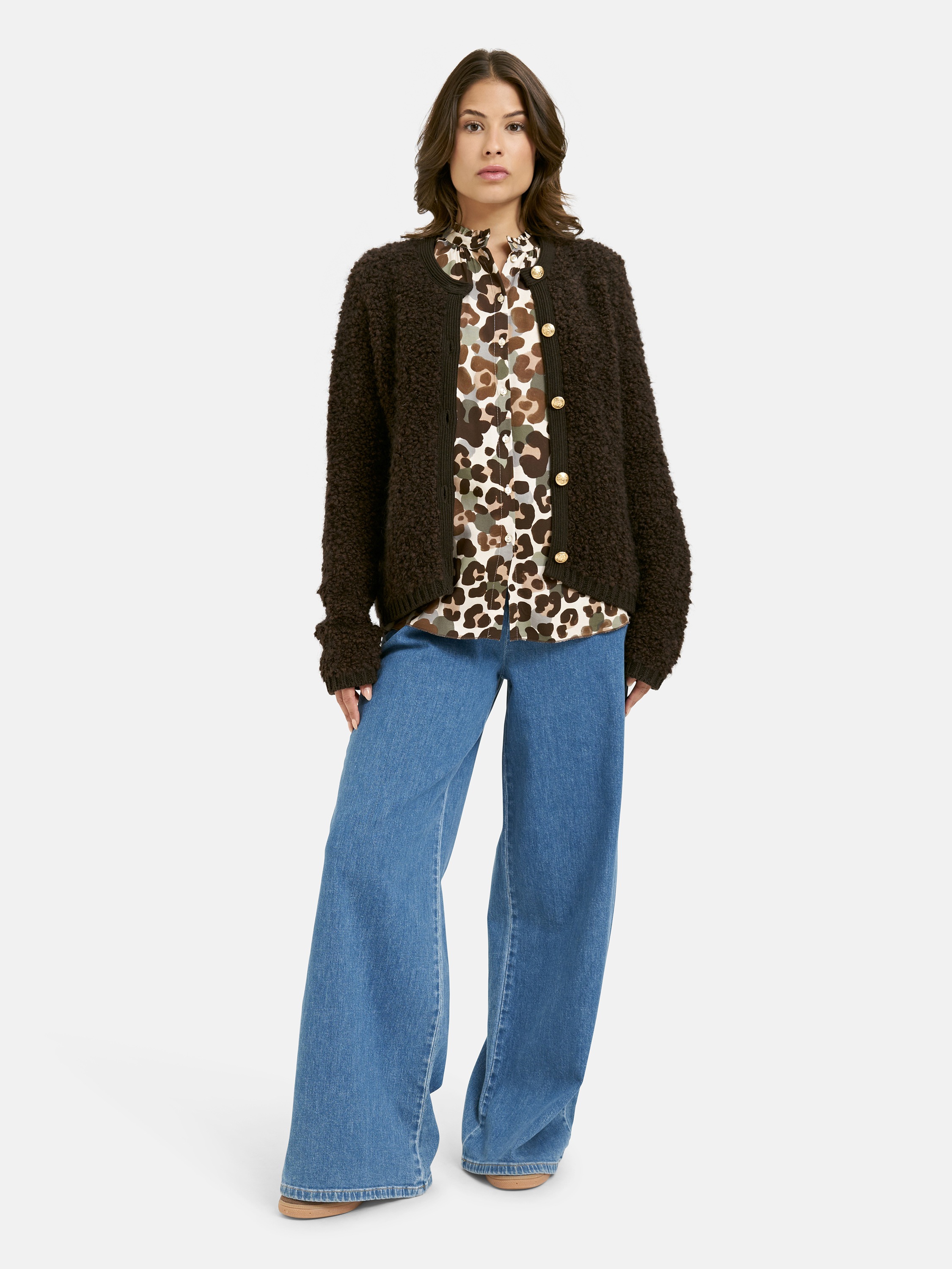 Smith & Soul Strickjacke aus Bouclé-Strick