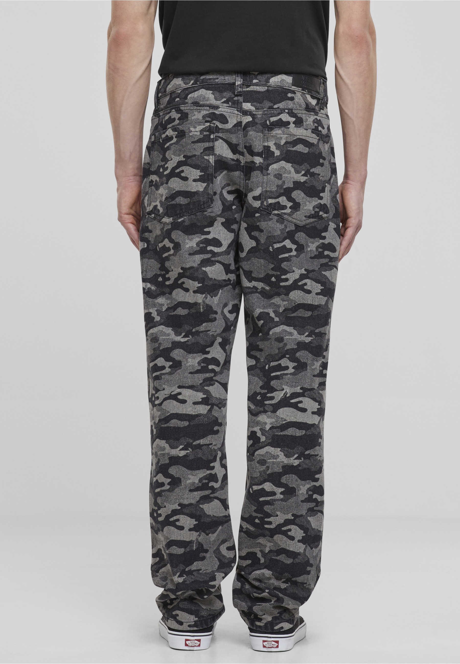 URBAN CLASSICS Cargohose »Urban Classics Laser Camo Printed Jeans«