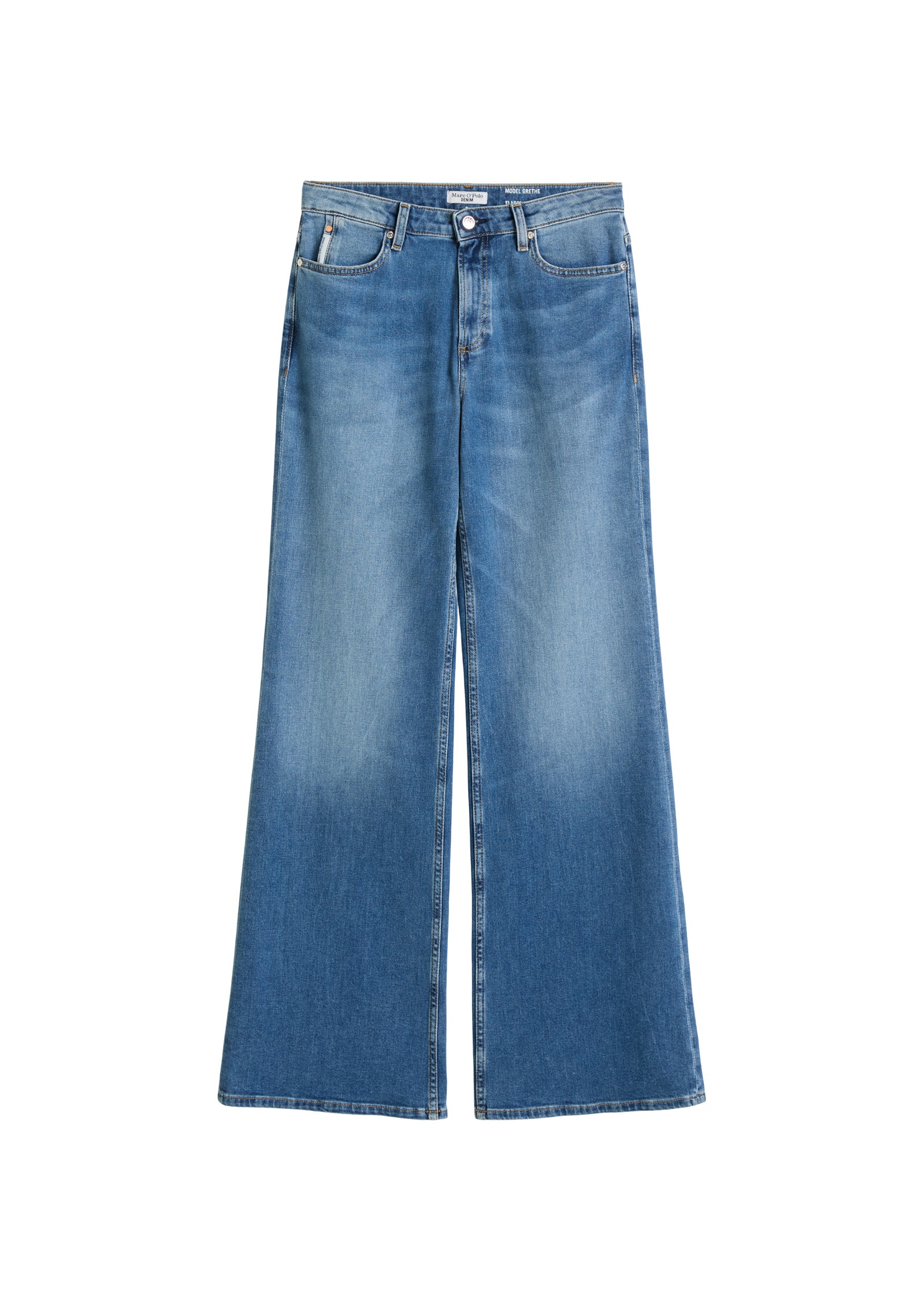 Marc O'Polo DENIM Schlagjeans »aus Organic Cotton-Stretch«