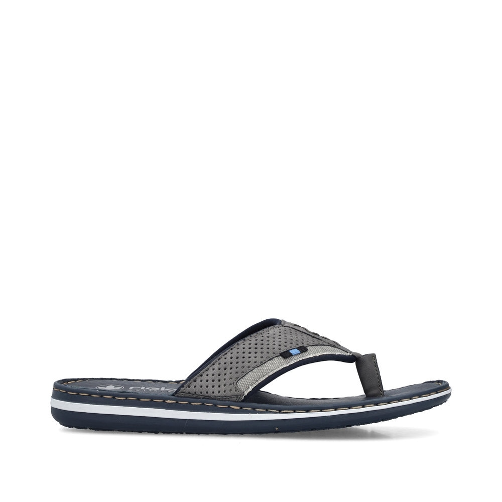 Rieker Zehentrenner  Sommerschuh, Strandschuh mit weicher Leder-Innensohle