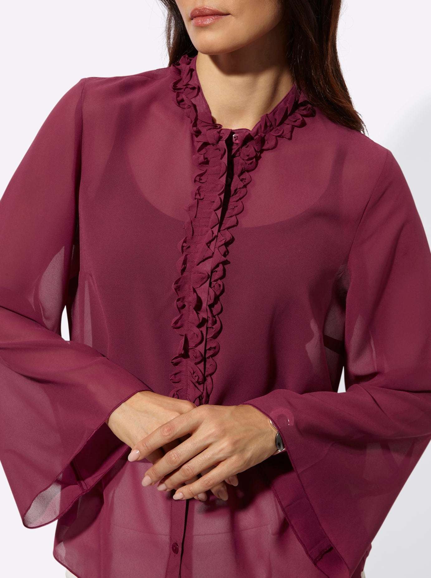 creation L Georgettebluse