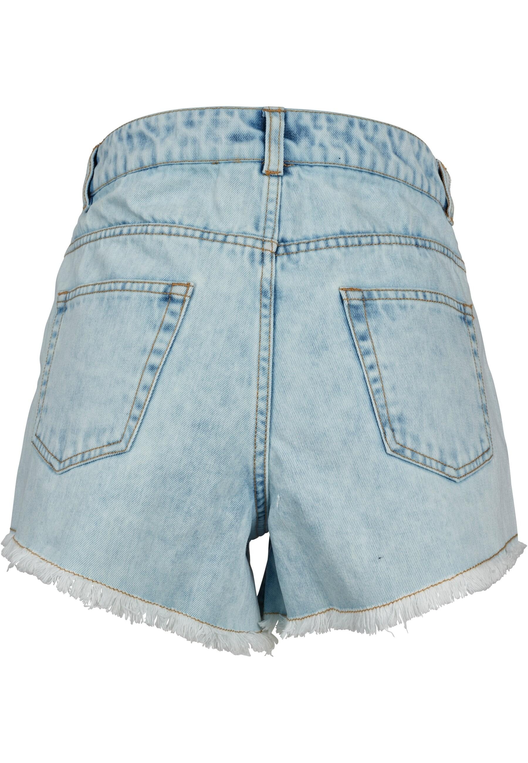 URBAN CLASSICS Stoffhose "Urban Classics Damen Ladies Denim Hotpants" günstig online kaufen
