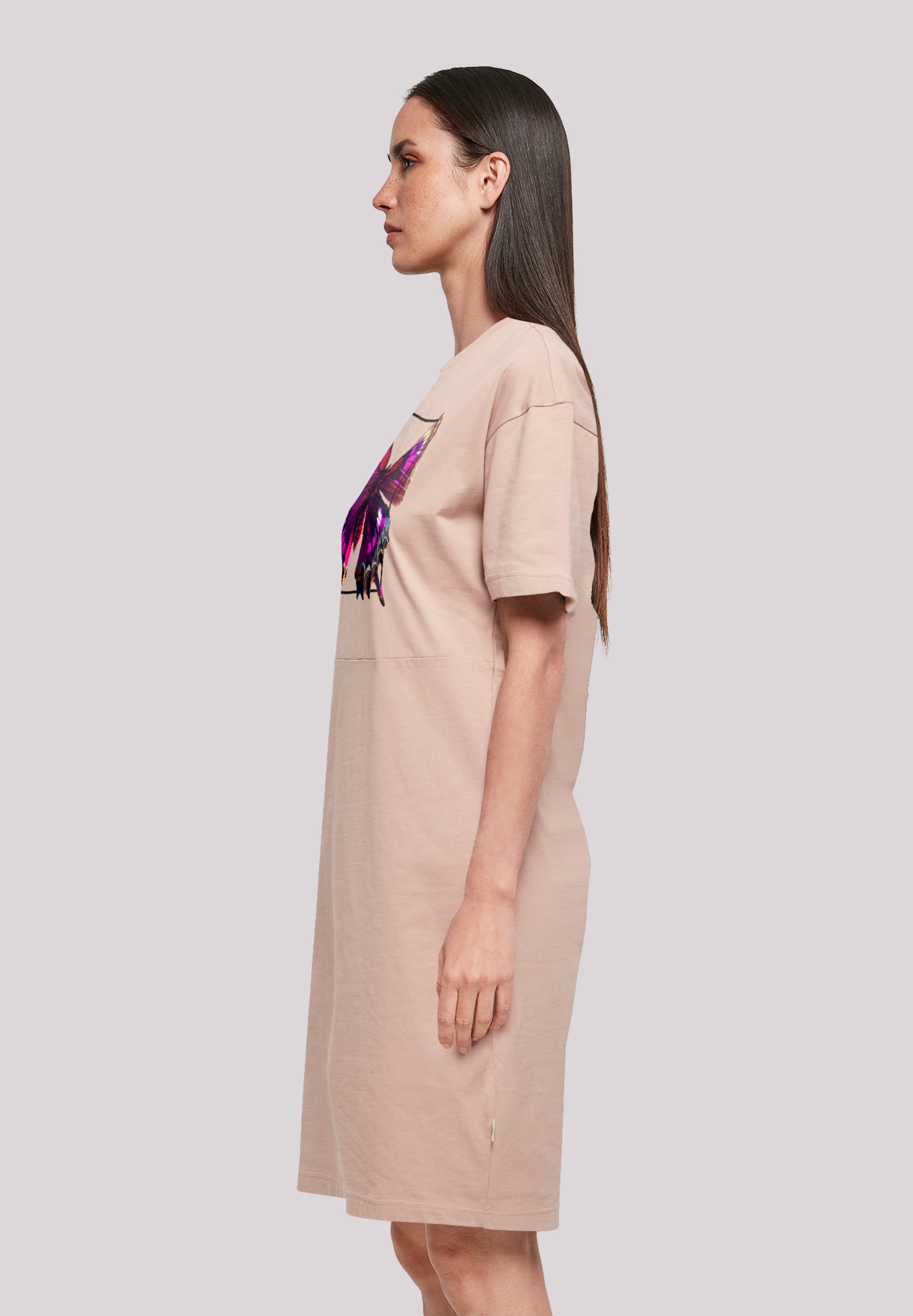 F4NT4STIC Shirtkleid »Pink«, Print