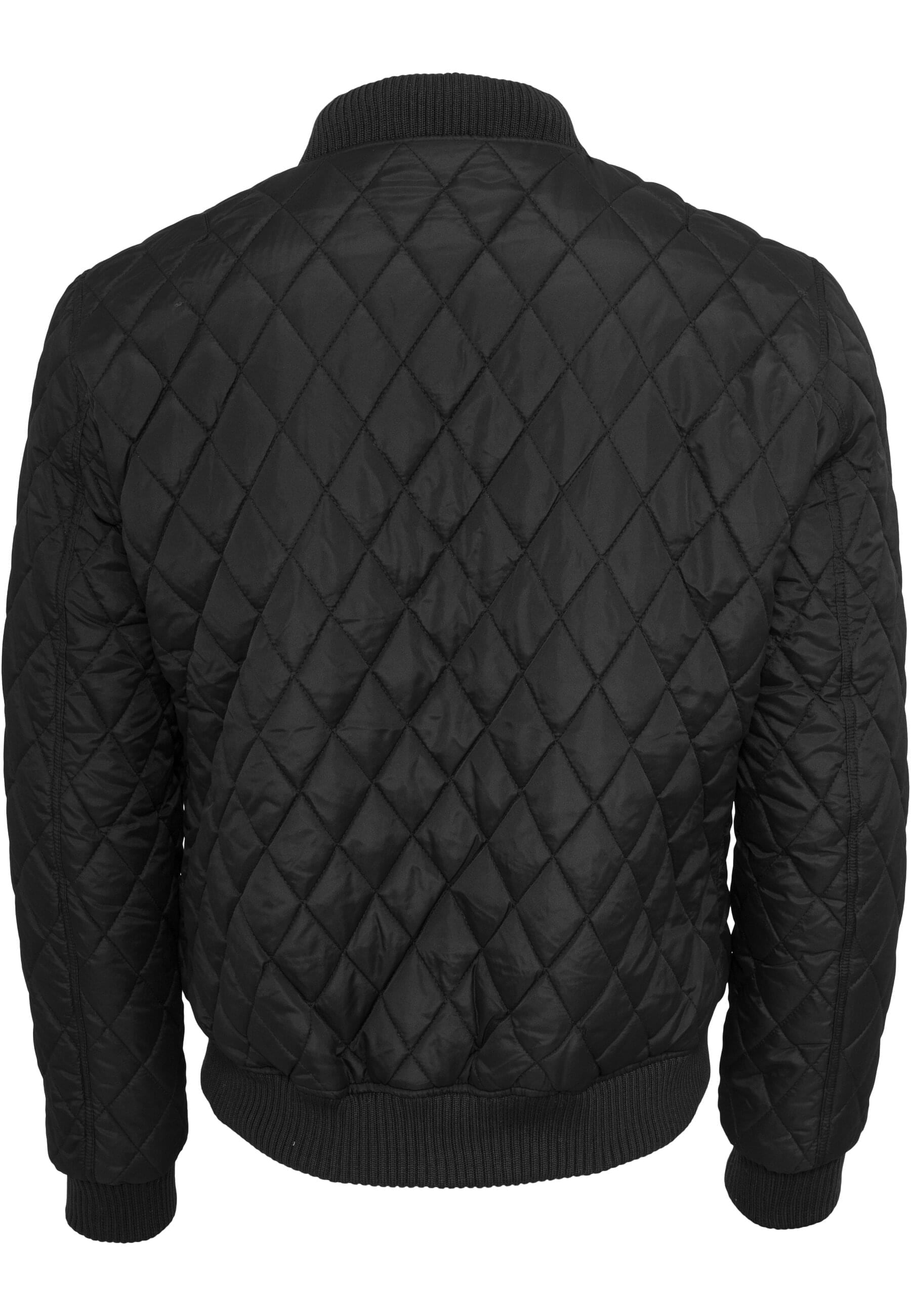 URBAN CLASSICS Allwetterjacke »Urban Classics Herren Diamond Quilt Jacket«, (1 St.), ohne Kapuze
