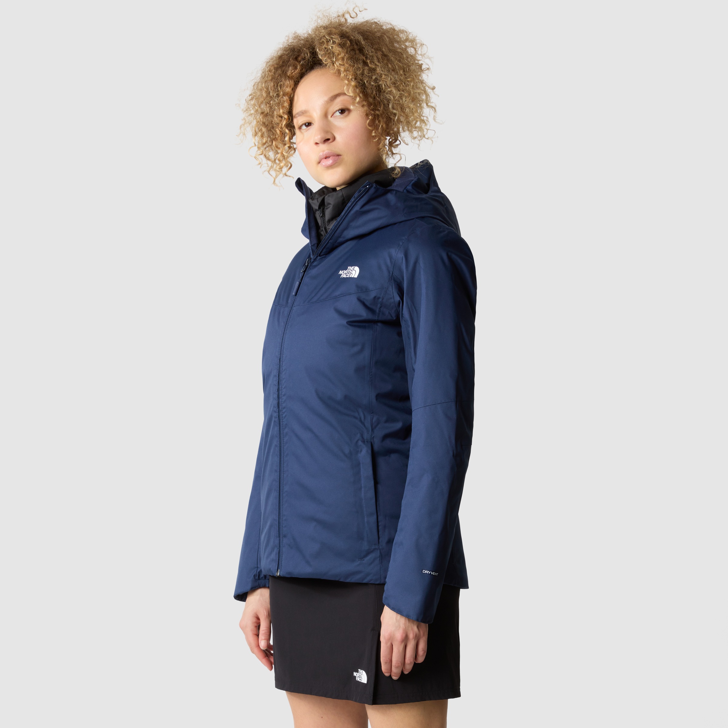 The North Face Funktionsjacke »W QUEST INSULATED JACKET«, mit Kapuze, mit Logodruck