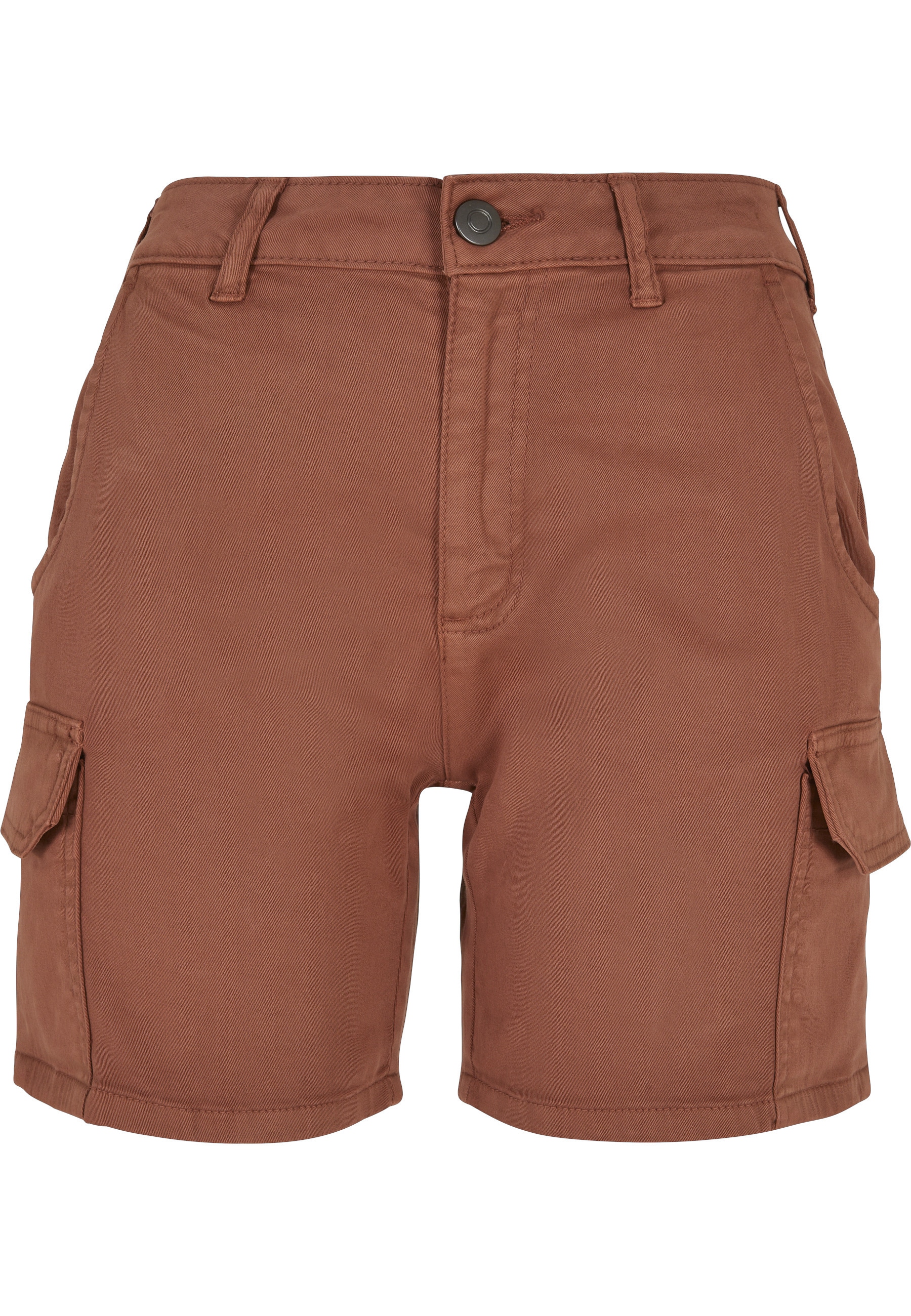 URBAN CLASSICS Cargohose "Urban Classics Damen Ladies High Waist Cargo Shorts"