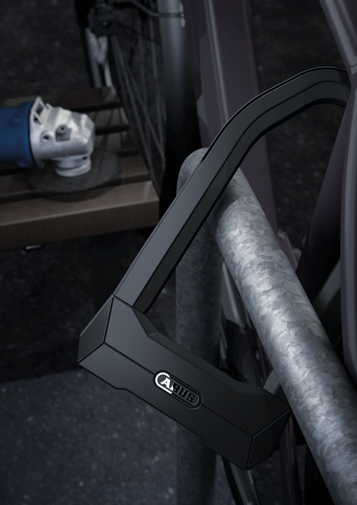 ABUS Bügelschloss »2500/165HB230 Granit Super Extreme + USH2500«