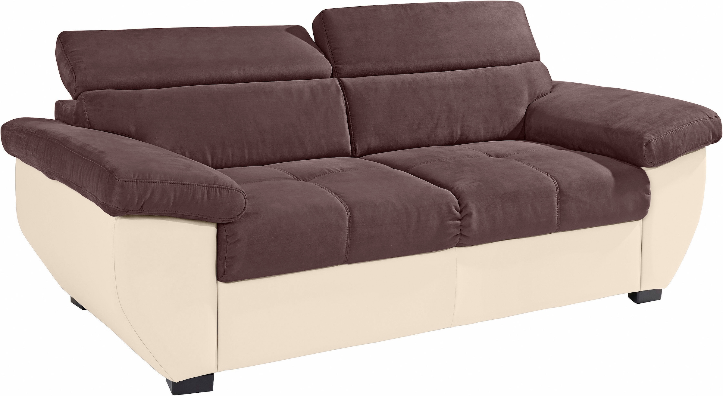 Polstergarnitur »Speedway«, (Set), Set: bestehend aus 2,5-Sitzer Sofa und Hocker,...