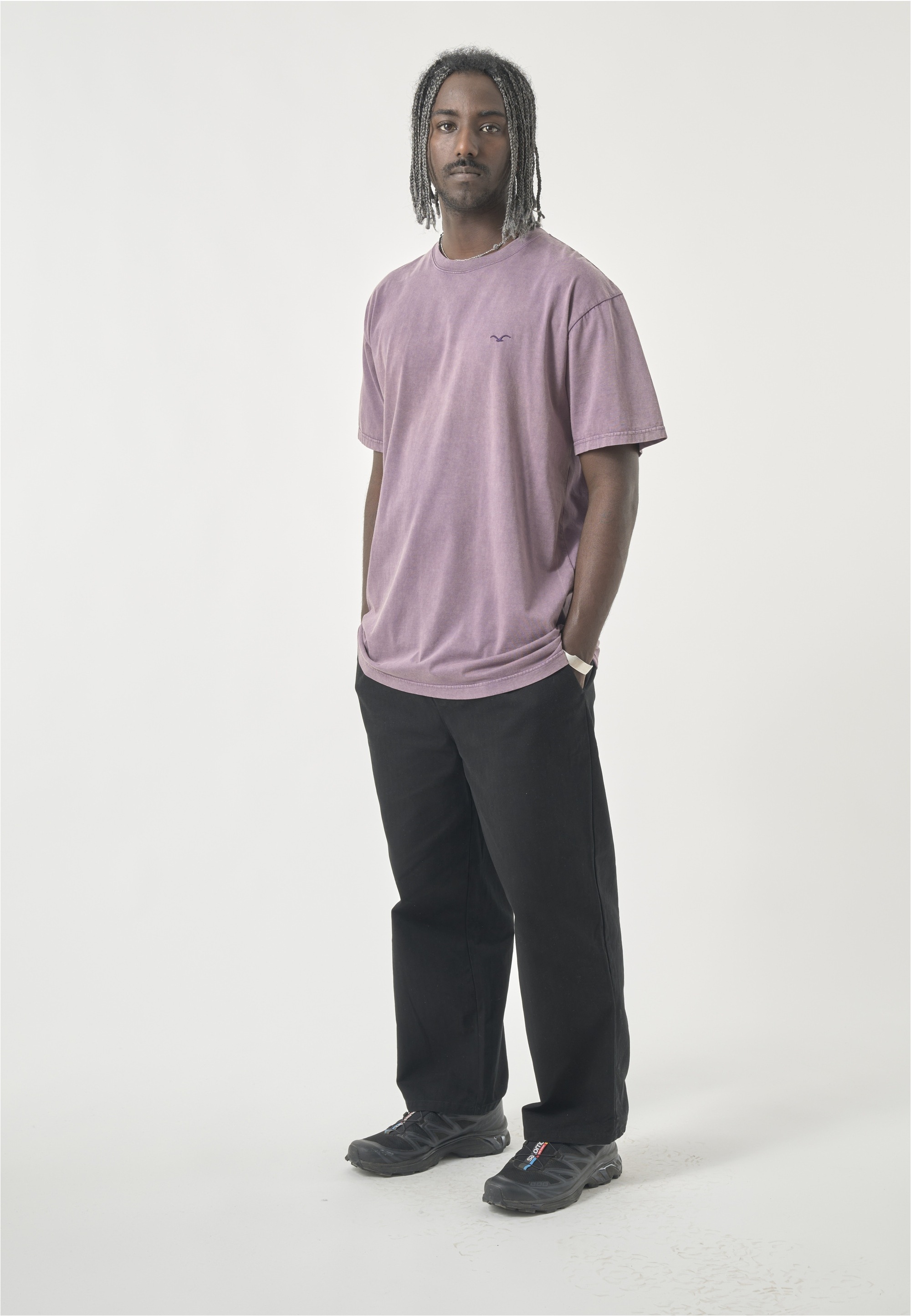 Cleptomanicx T-Shirt »Boxy Tee Ligull Washed«, mit lockerem Schnitt