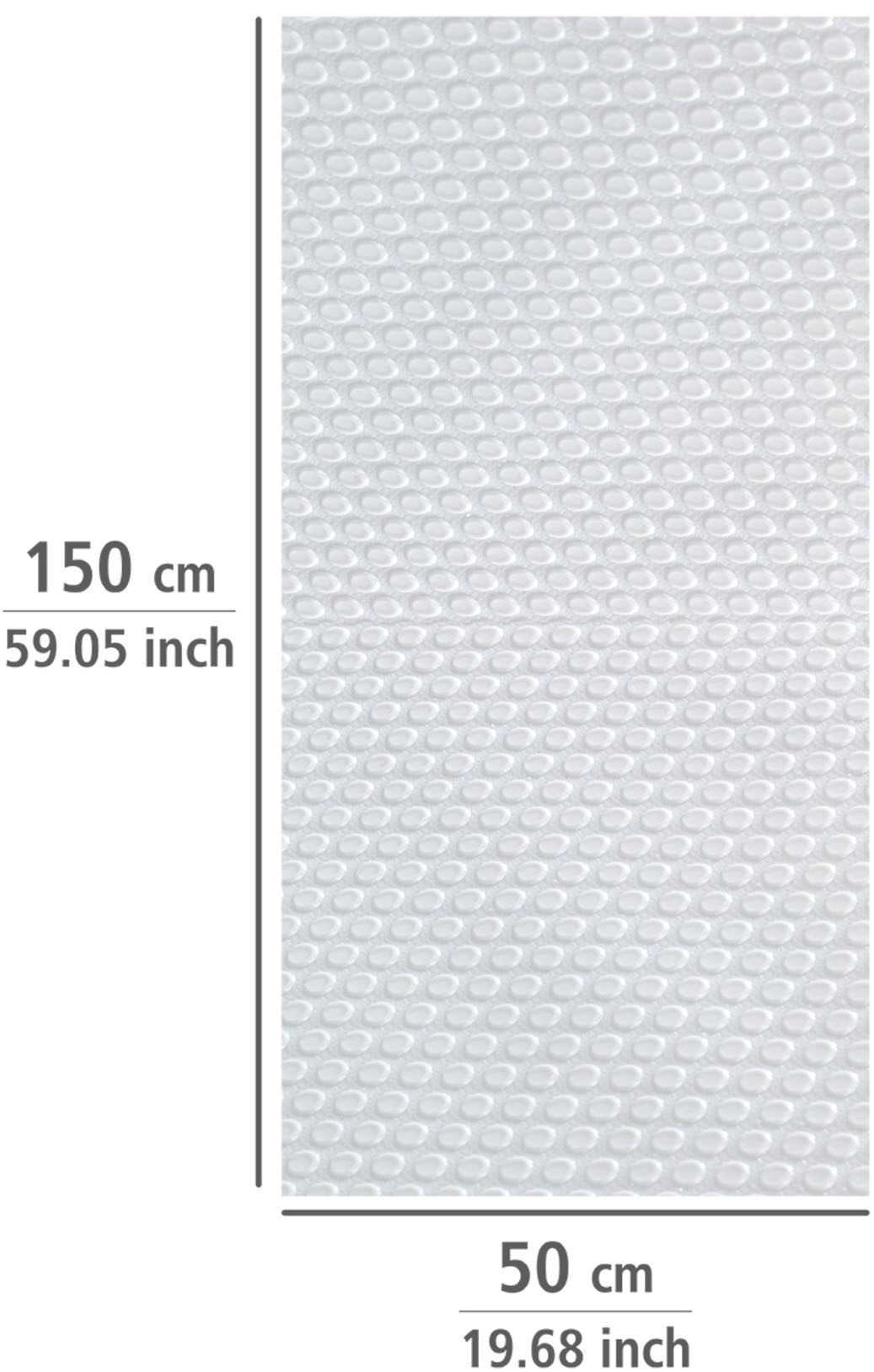 WENKO Schubladenmatte »Modell weiß« Set, 3 Stk. tlg.