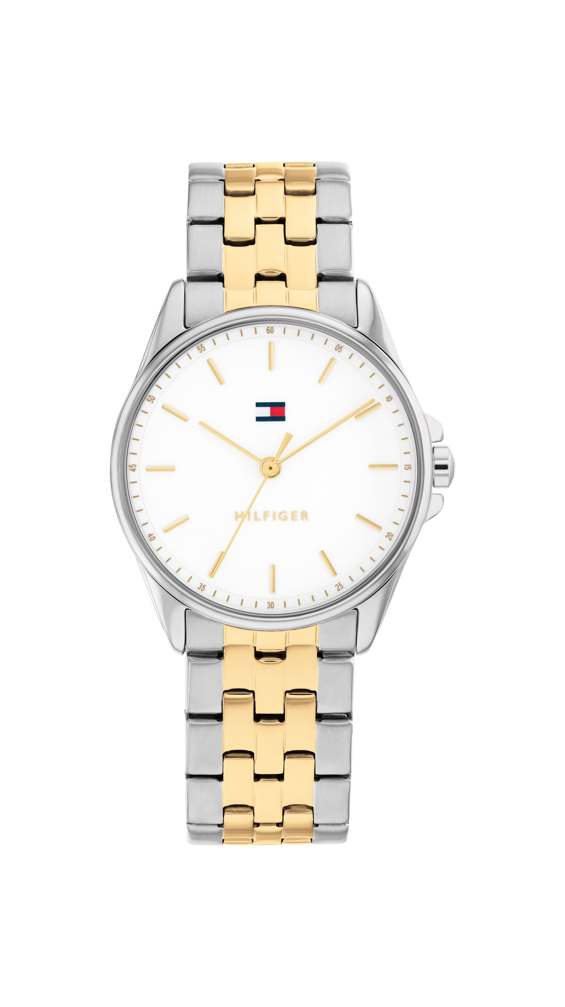 Quarzuhr TOMMY HILFIGER "JADE", edelstahlfarben, goldfarben, Armbanduhren, Damen, Quarzuhr, Armbanduhr, Damenuhr, Edelstahlarmband, analog