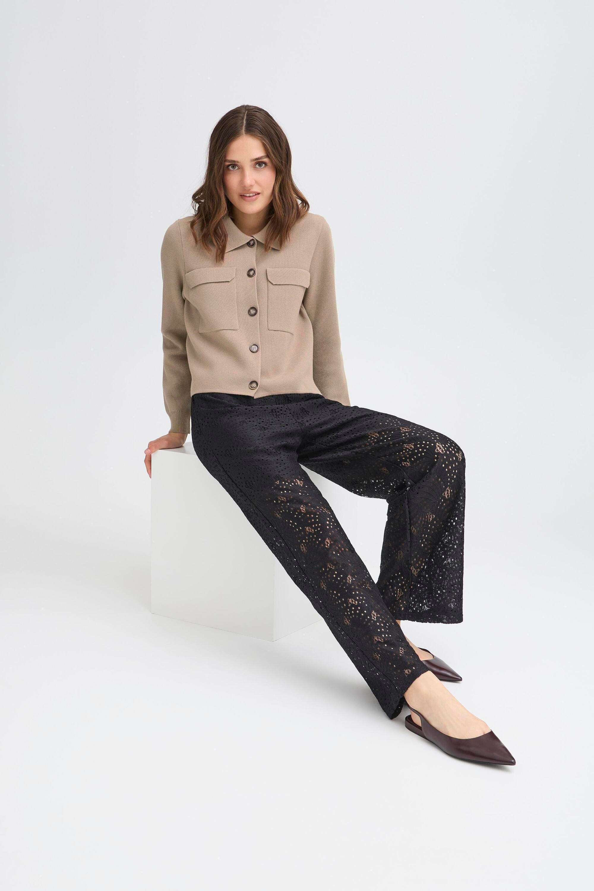 fransa Strickjacke »Damen Langarm FRITA«