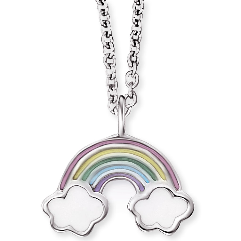 Herzengel Kette mit Anhänger »Regenbogen, HEN-RAINBOW«