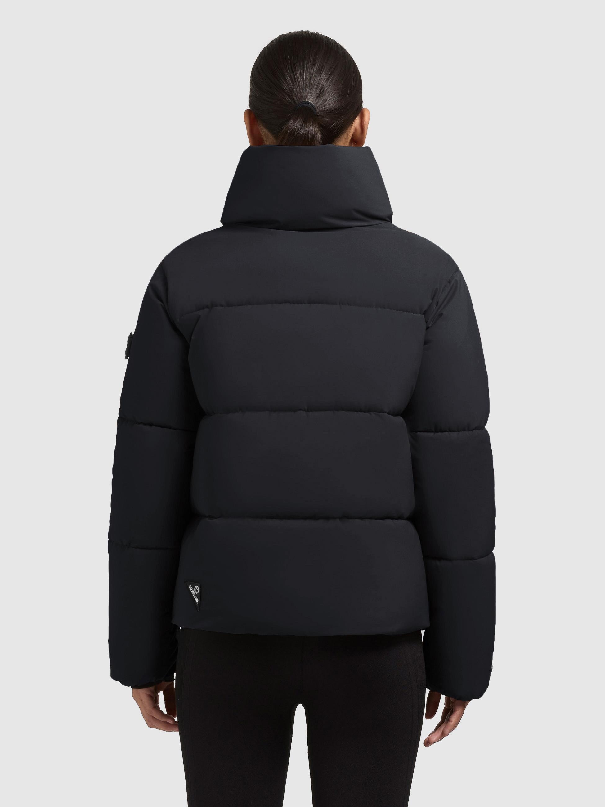 khujo Winterjacke »Rinja2 Matt« ohne Kapuze Warme Steppjacke mit hohem Kragen