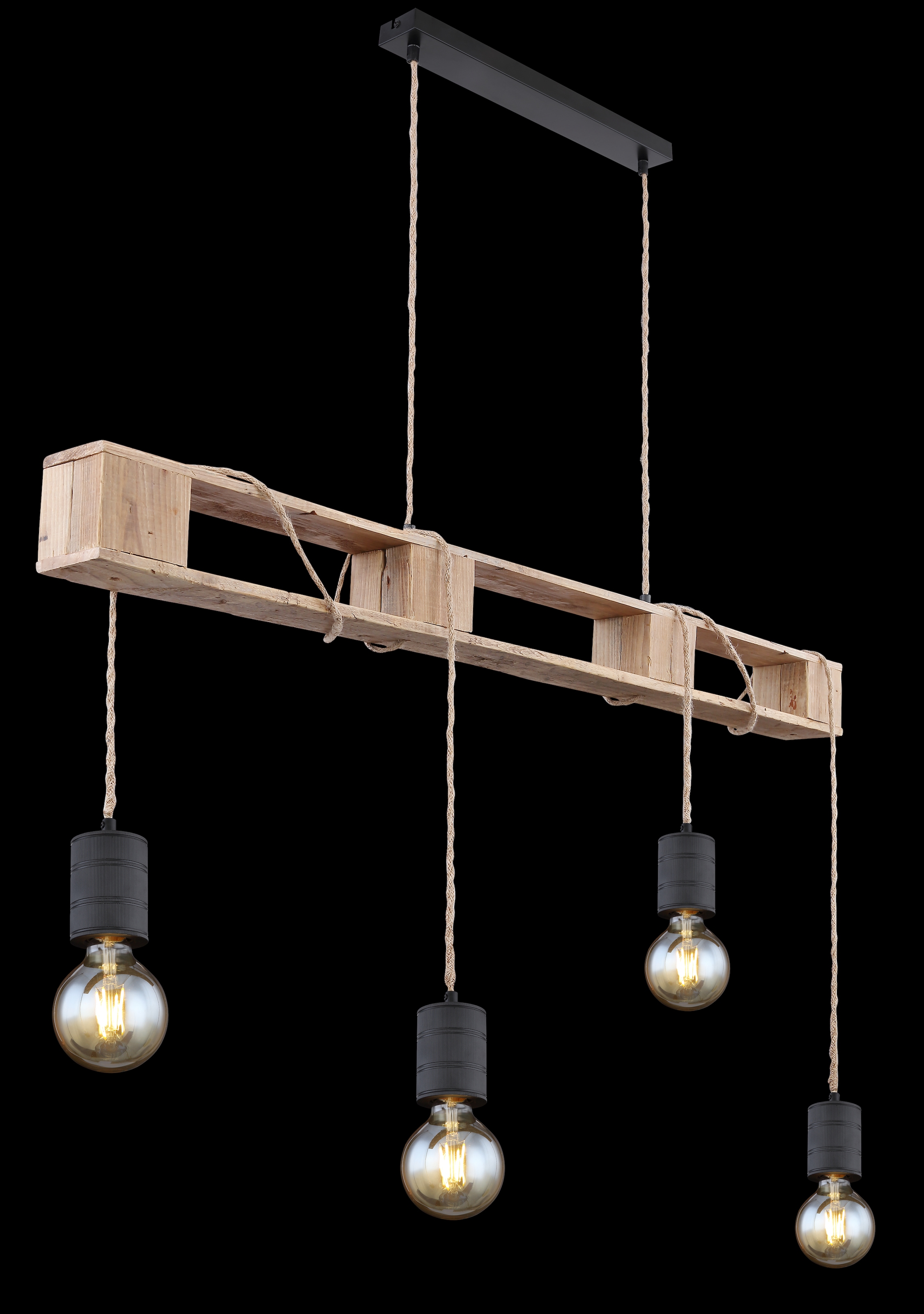 GLOBO LIGHTING Hängeleuchte »JOELLE«, Leuchtmittel E27 | ohne Leuchtmittel, Hängelampe/Pendelleuchte/Esszimmer/Wohnzimmer/Esstisch