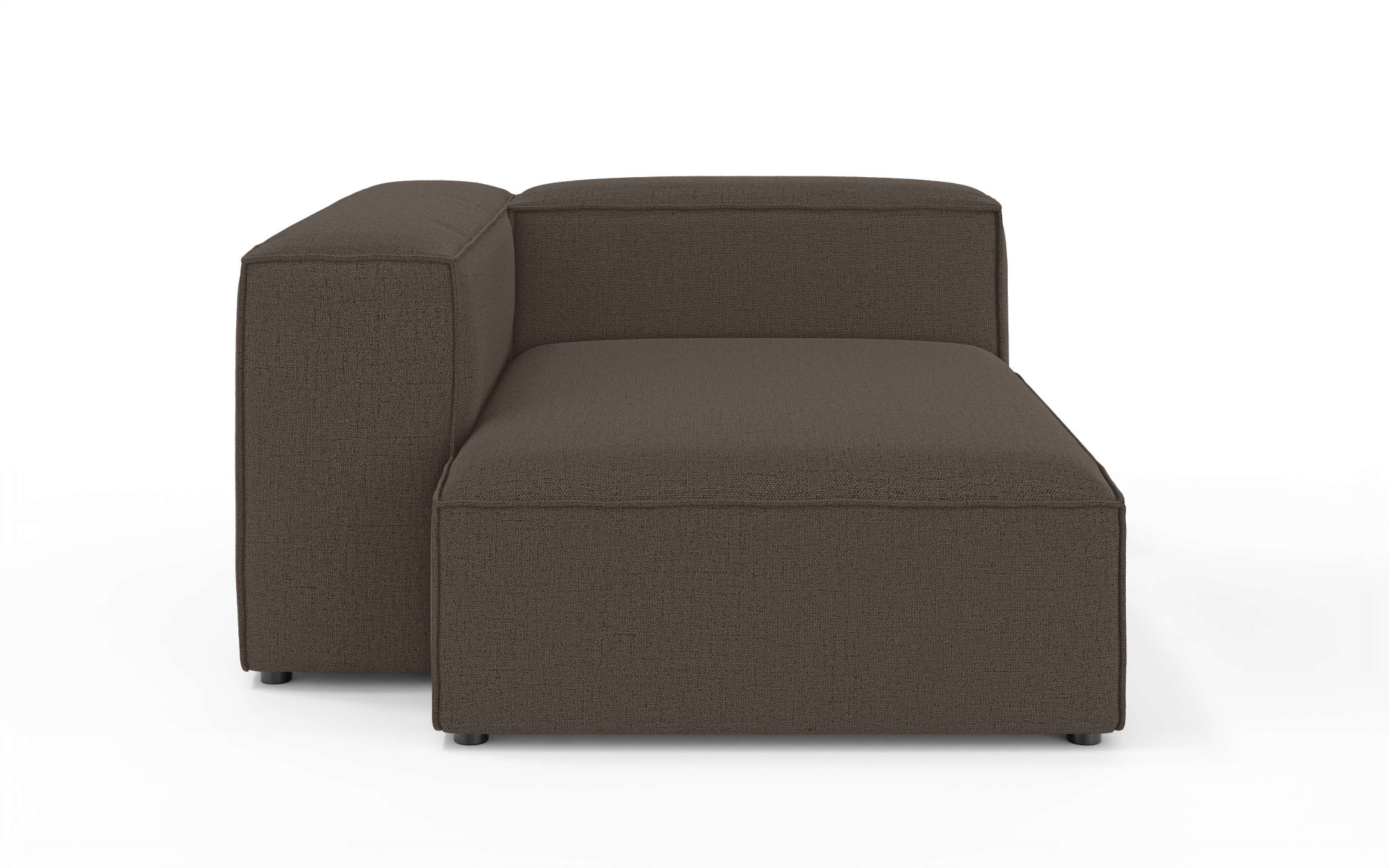 OTTO home Ottomane "XL HAILY links/rechts bestellbar, extra tief, Maße B/T/H: 130/160/72cm" als Modul oder separat verwendbar, für individuelle Zusammenstellung
