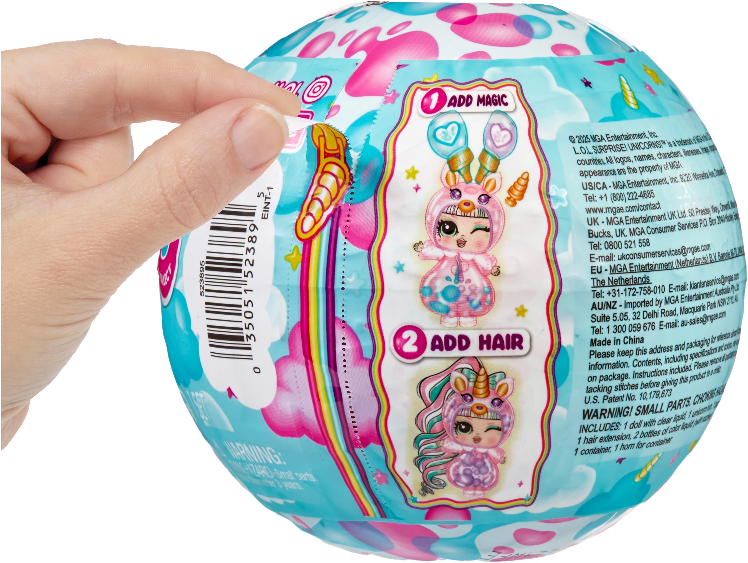 L.O.L. SURPRISE! Anziehpuppe »L.O.L. Surprise Unicorn Tots«, sortierte Lieferung