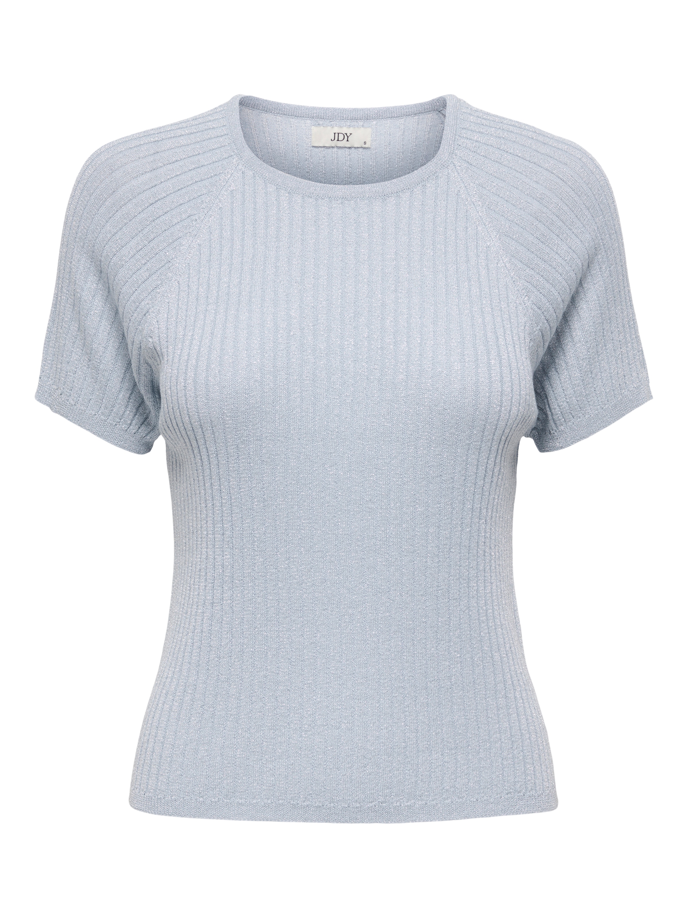 JDY Kurzarmpullover "JDYBODILLA S/S GLITTER PULLOVER KNT NOOS" mit Glitzer- günstig online kaufen