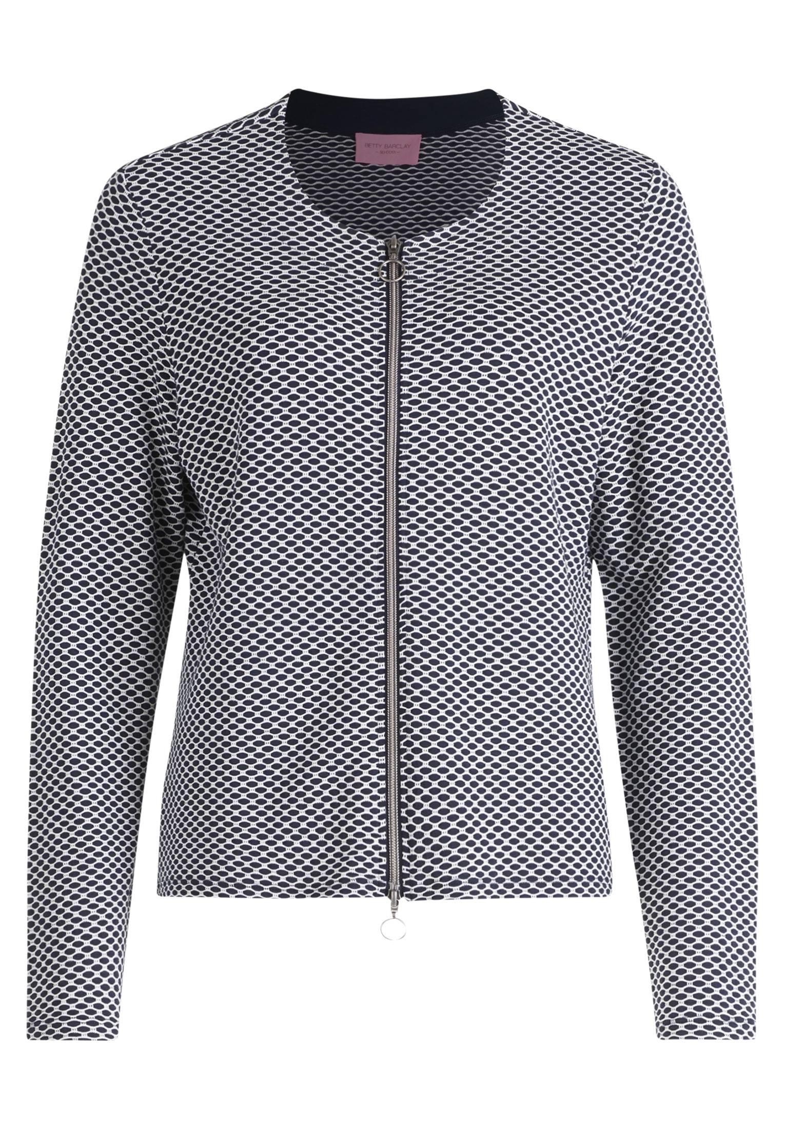 Betty Barclay Sweatjacke "Betty Barclay Damen Shirtjacke mit Struktur", Str günstig online kaufen
