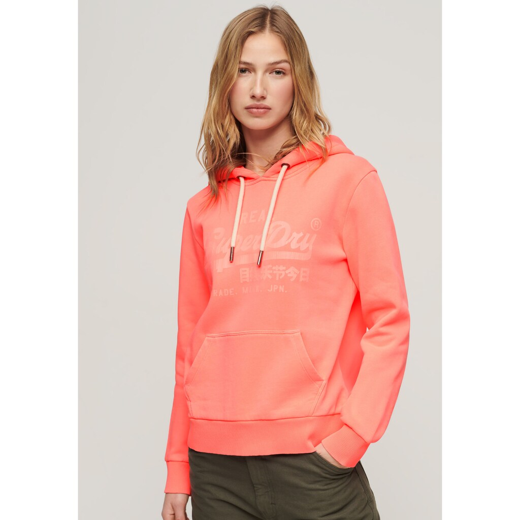 Superdry Kapuzensweatshirt »NEON VL GRAPHIC HOODIE«