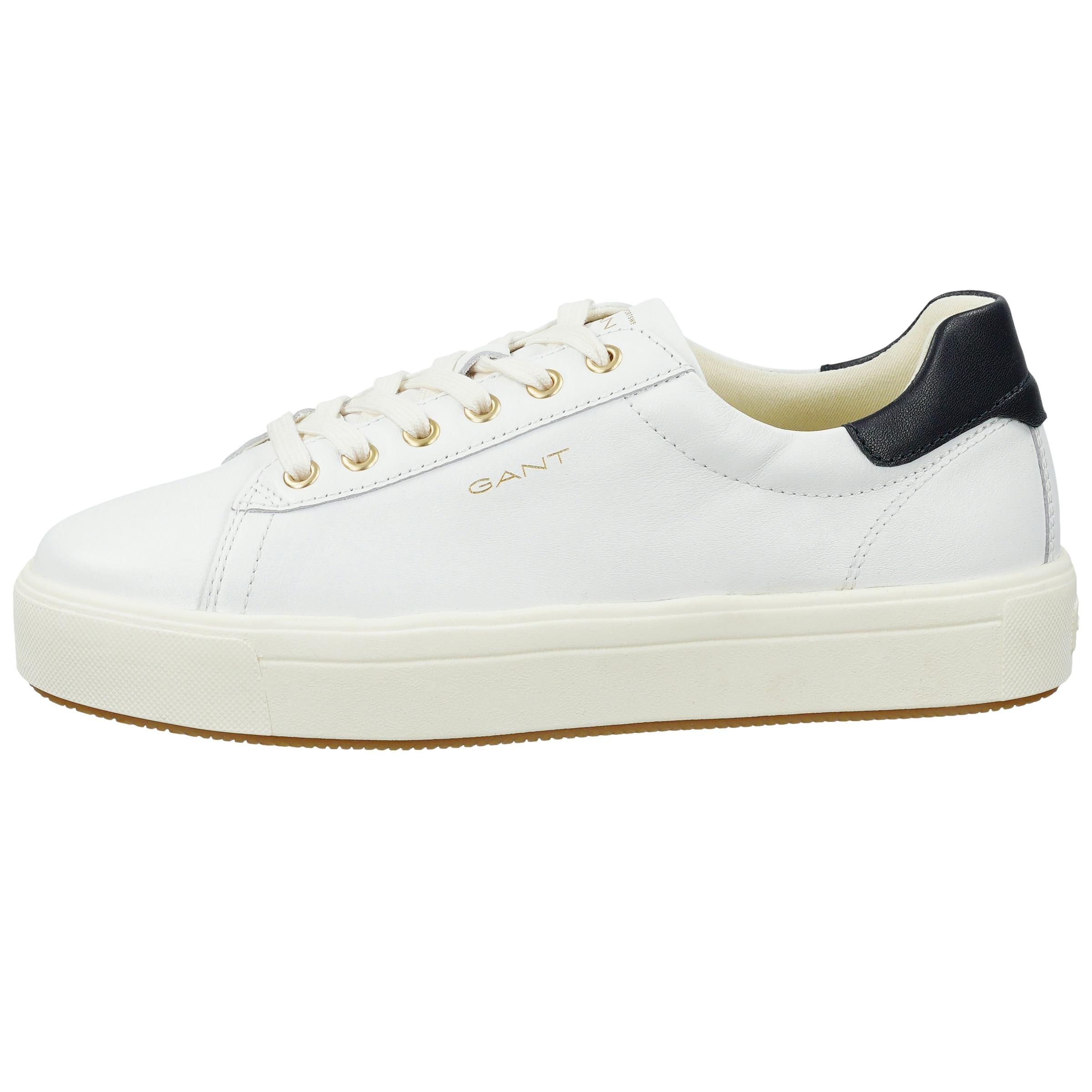 Gant Plateausneaker »Avino«  Freizeitsneaker, Halbschuh, Schnürschuh mit Fersenkonstrast