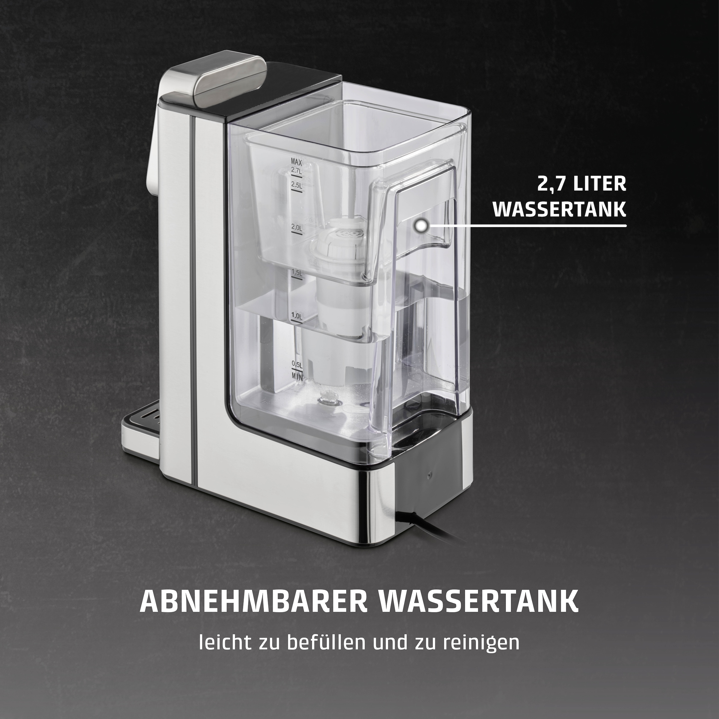 Caso Heißwasserspender »1879 HW 660« 2,7 l 2600 W