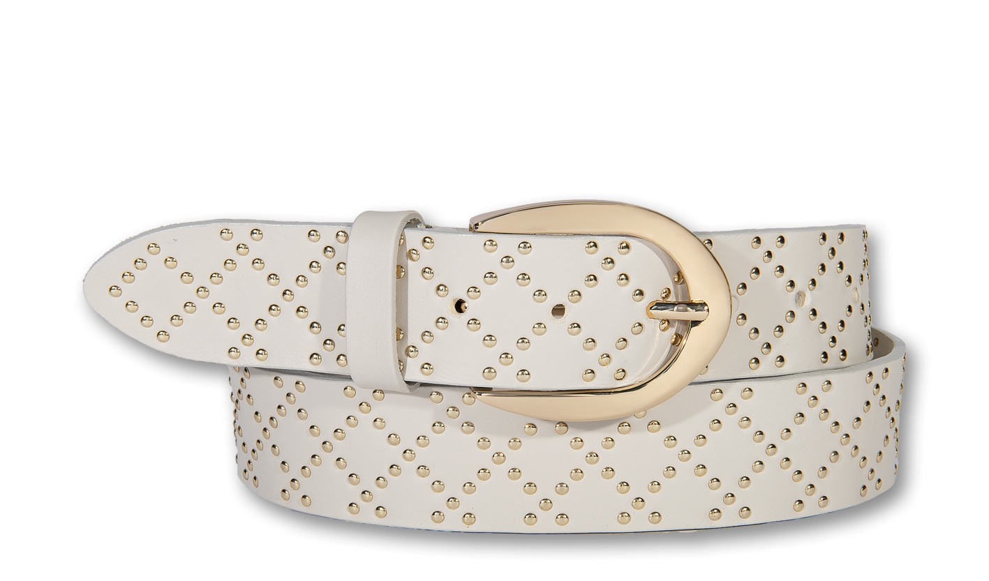 Silbergift Ledergürtel "Ledergürtel rautenförmig strukturiert mit klassisch günstig online kaufen