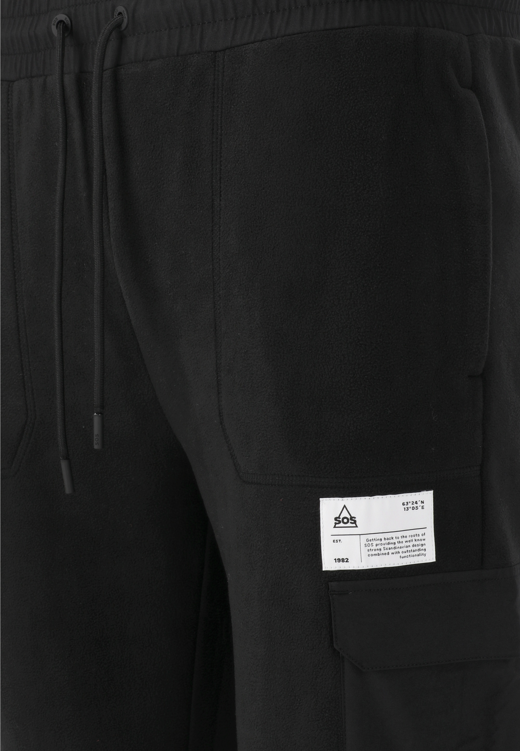 SOS Sweathose »Laax«, aus recyceltem Polyester
