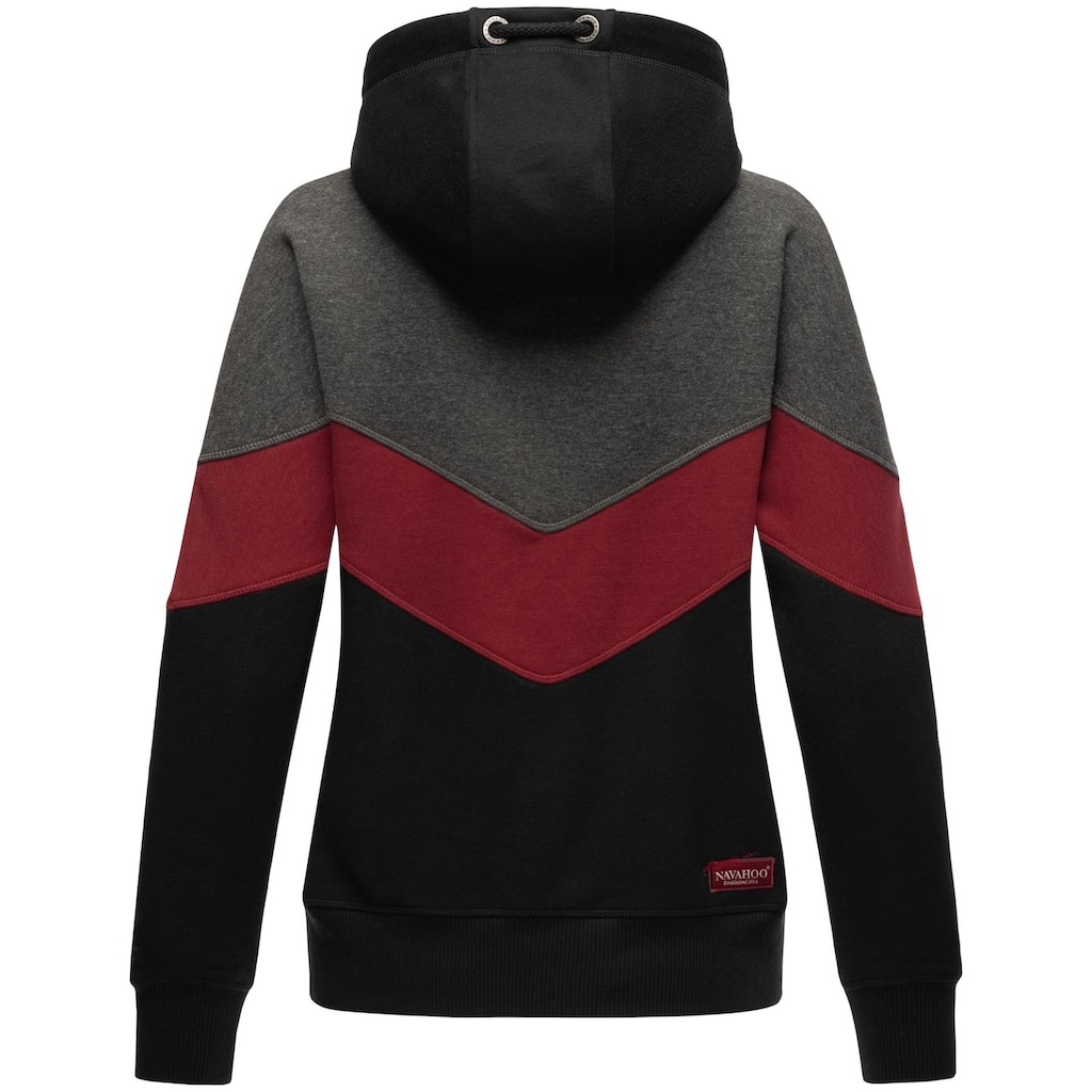 Navahoo Kapuzensweatjacke »Honigperle«