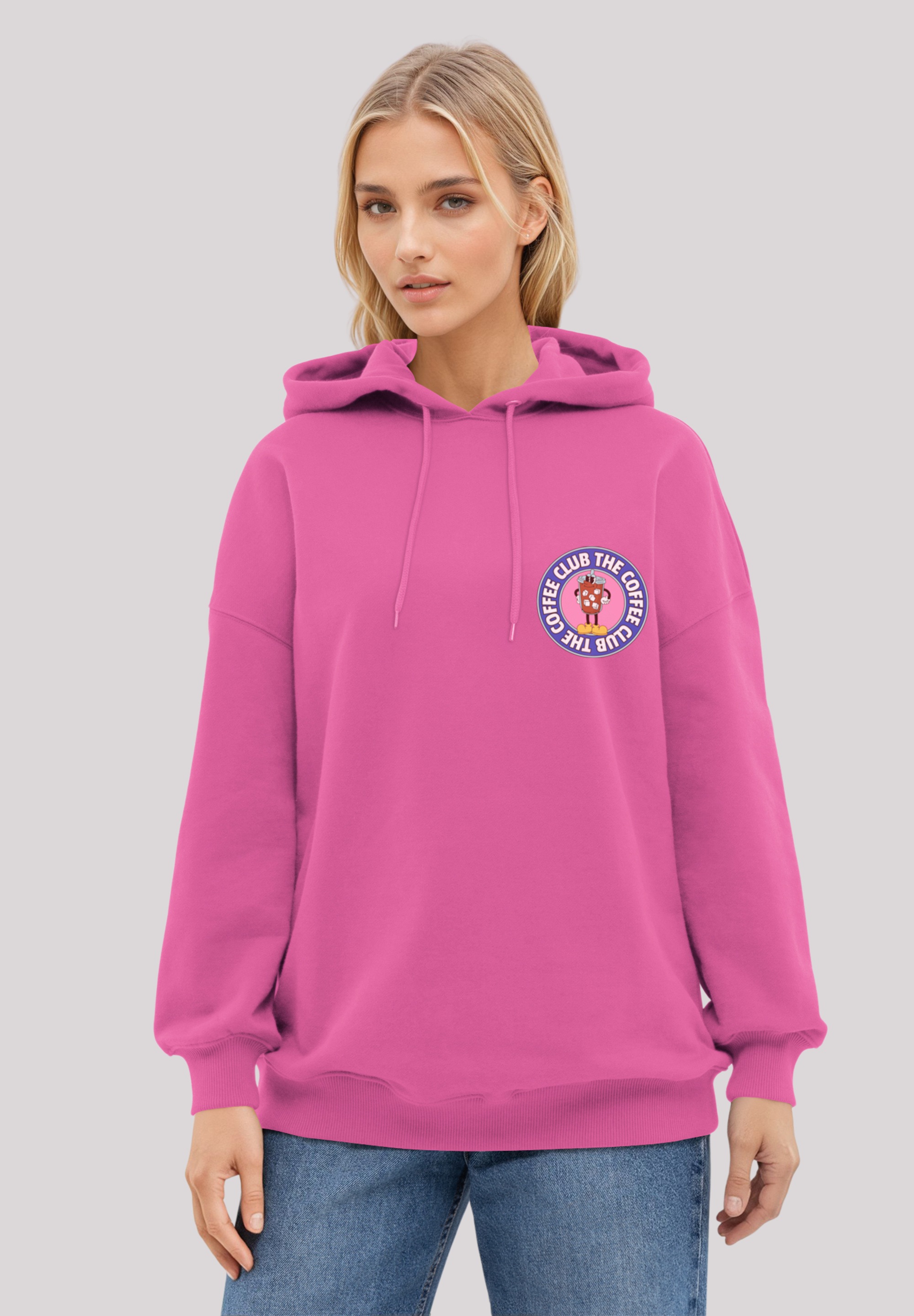 F4NT4STIC Kapuzenpullover »Coffee Club«, Premium Qualität
