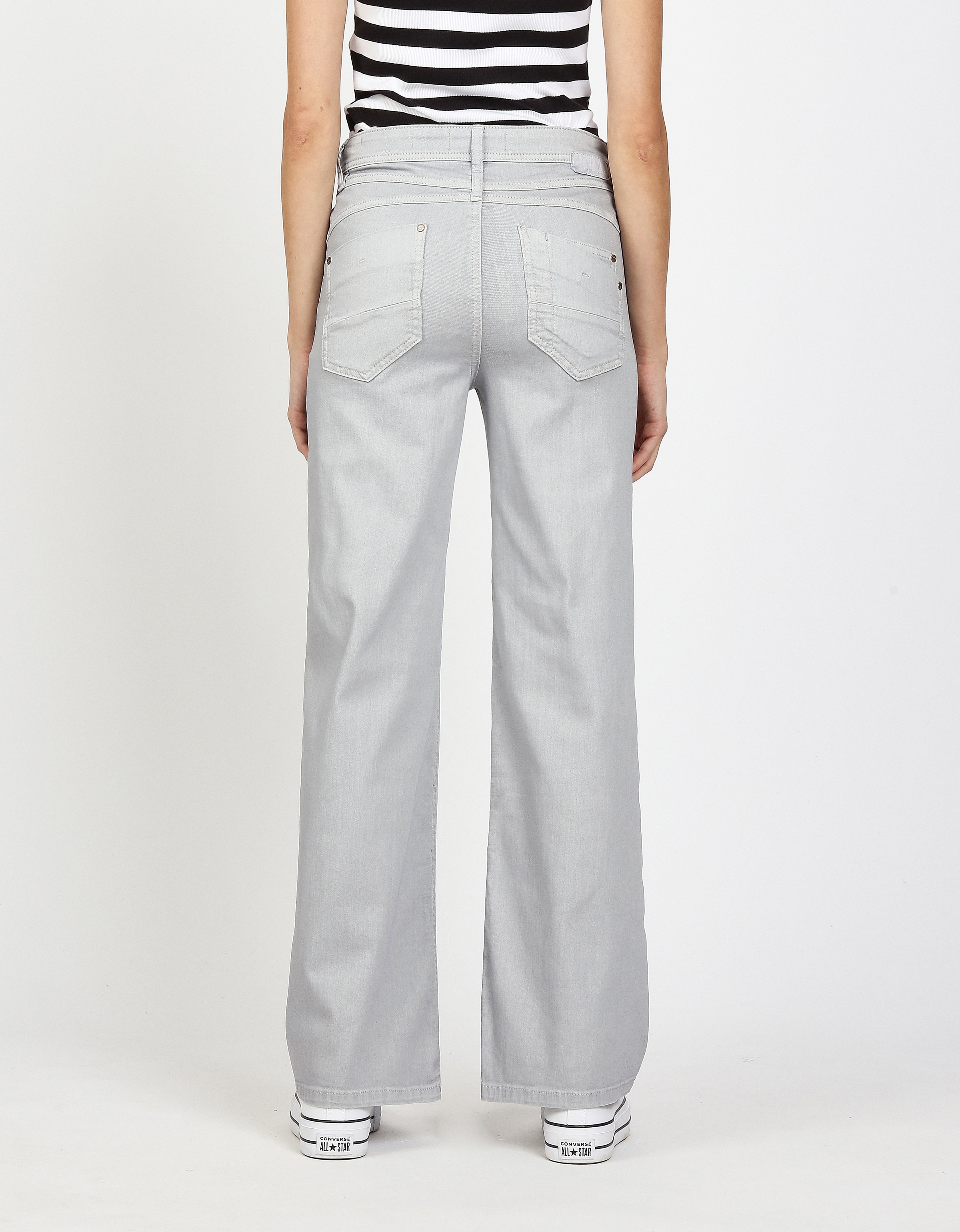 GANG Weite Jeans "94AMELIE WIDE" mit geradem Beinverlauf, weicher Denim günstig online kaufen