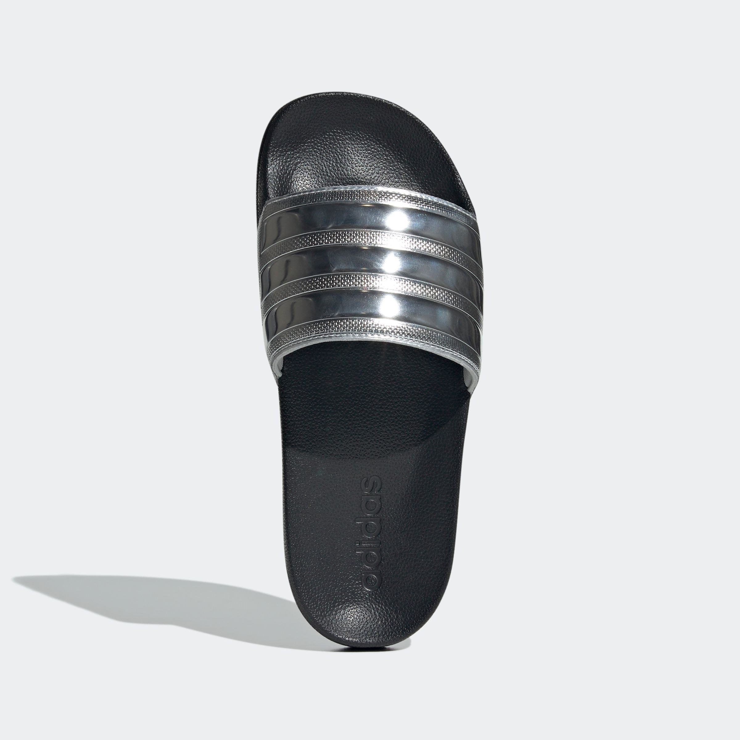 Adidas Adilette Shower Badeschlappen Core Black Silver EU 39 3