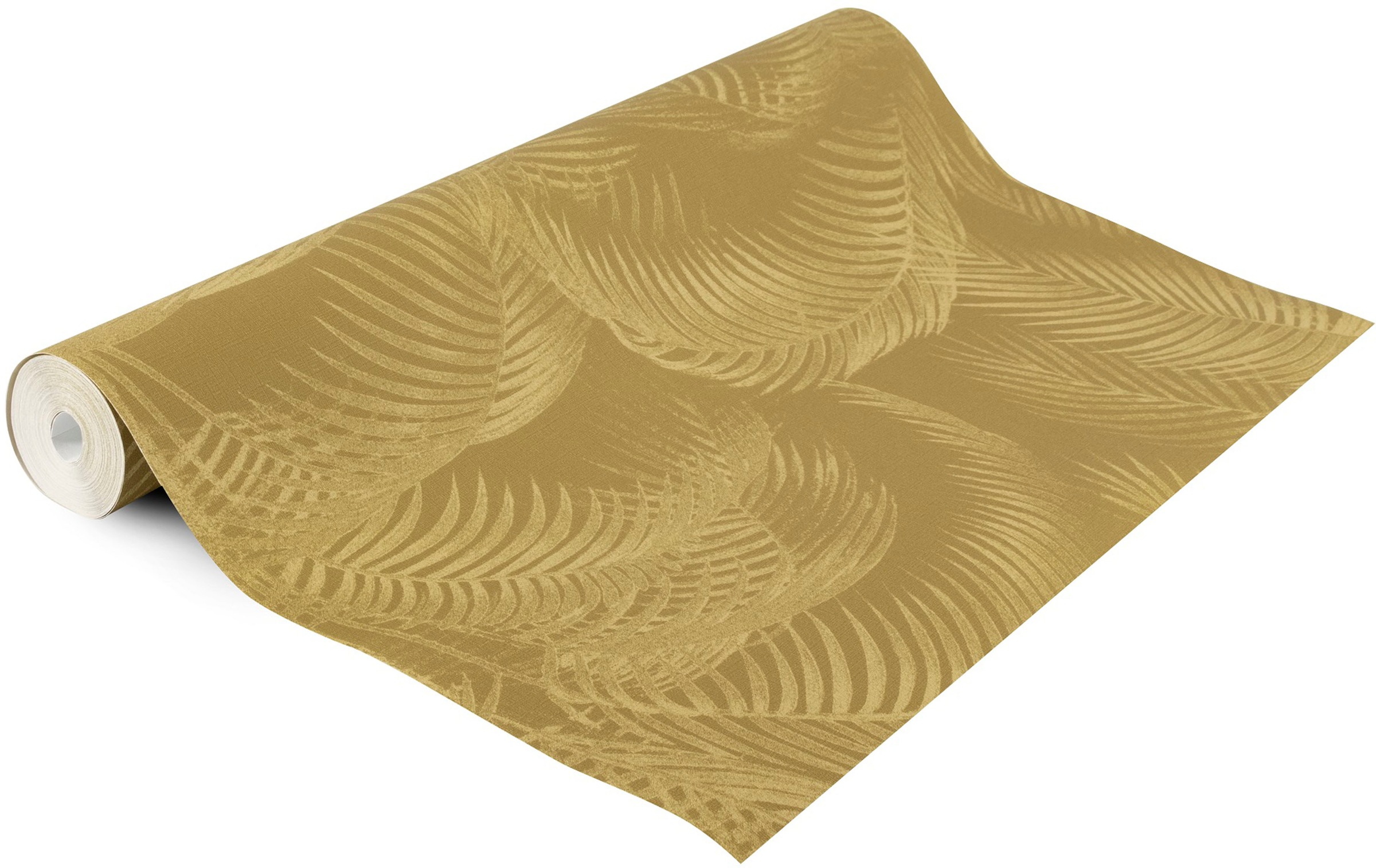 Superfresco Easy Vliestapete »Palmen Ocker«, Motiv, floral