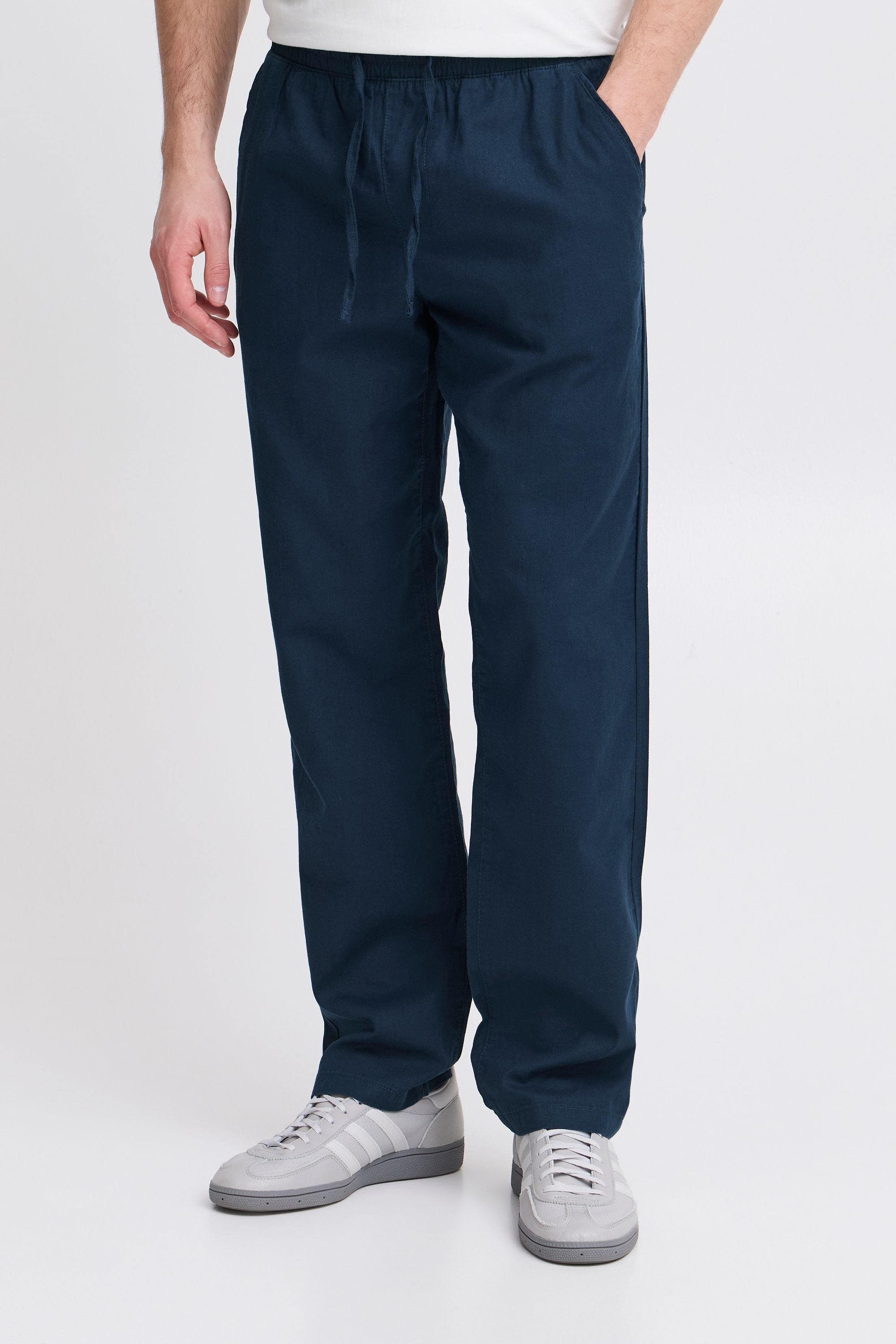 Blend Leinenhose "BHVOLKEN" Stilvolle Hose aus Leinenmix günstig online kaufen