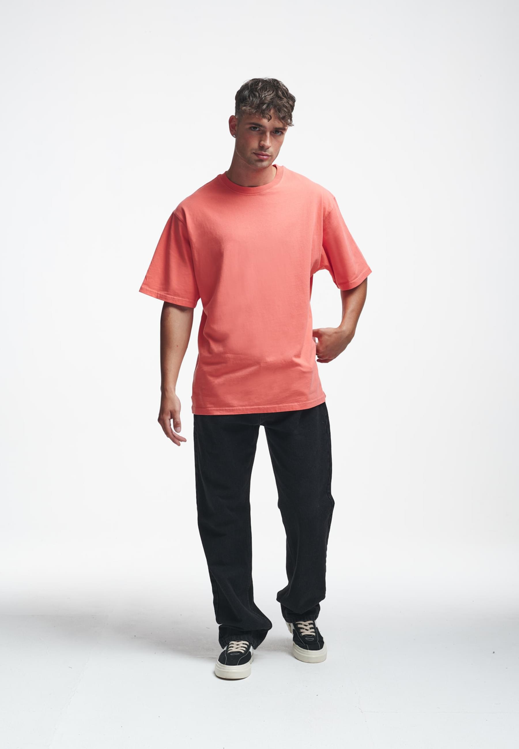 2Y Studios T-Shirt »2Y Studios Herren Basic Oversize Tee«, (1 tlg.)