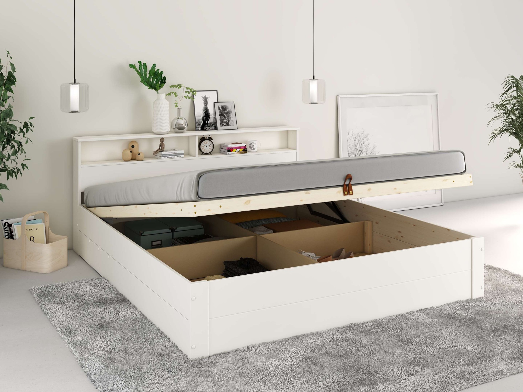 OTTO home Stauraumbett "MAREILLES, Bett, Made in Europe, FSC zertifiziertes günstig online kaufen