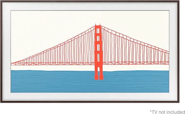 Samsung Rahmen »Wechselrahmen Braun 43" (The Frame 2021)«