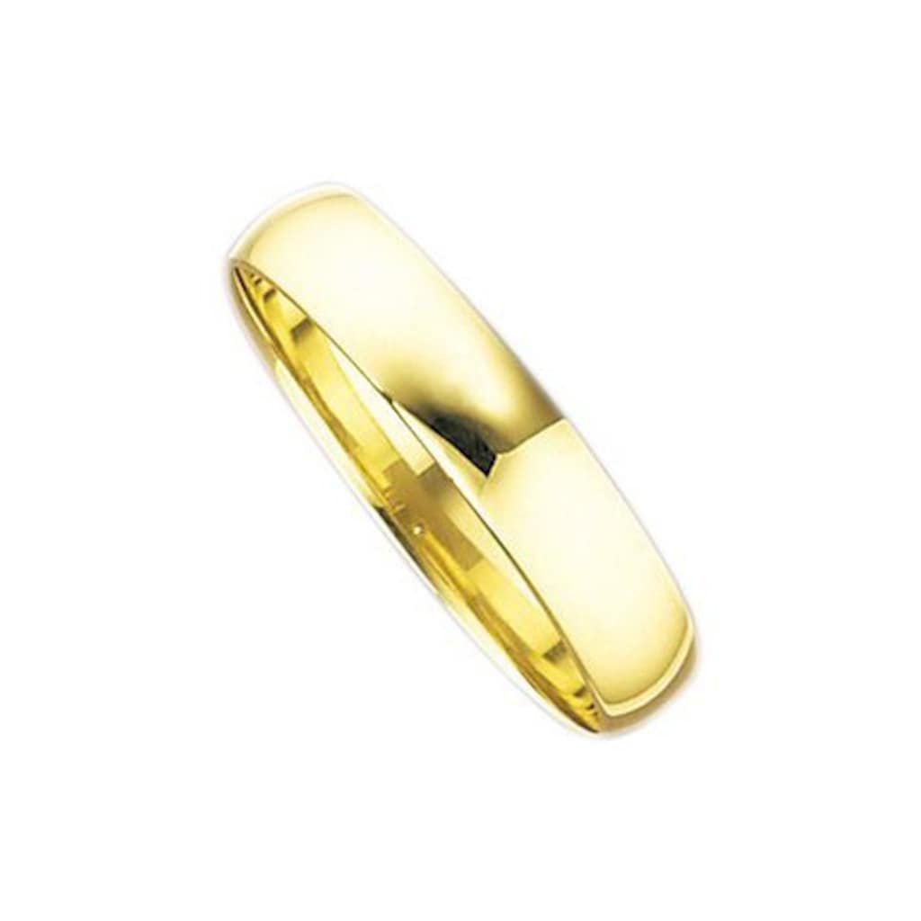 Firetti Trauring »Schmuck Geschenk Gold Hochzeit Ehering Trauring "LIEBE"«, Made in Germany, wahlweise mit oder ohne Brillant